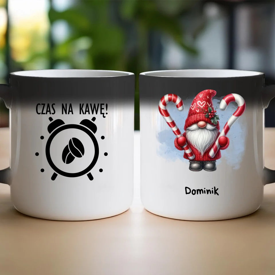 Kubek personalizowany świąteczny Gnom #100