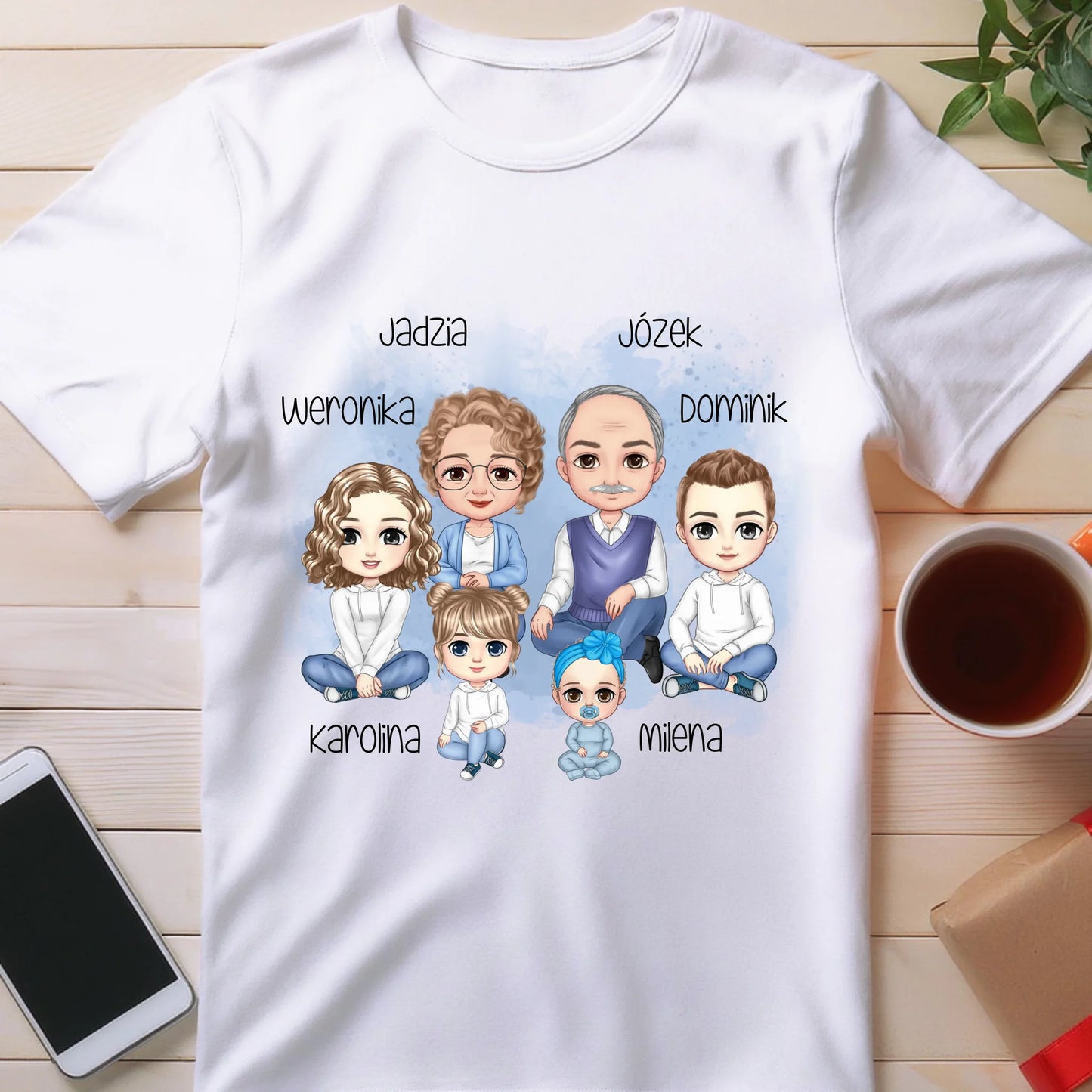 Koszulka personalizowana dla babci i dziadka #604