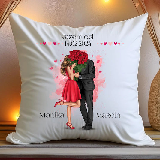 Poduszka personalizowana dla par #55