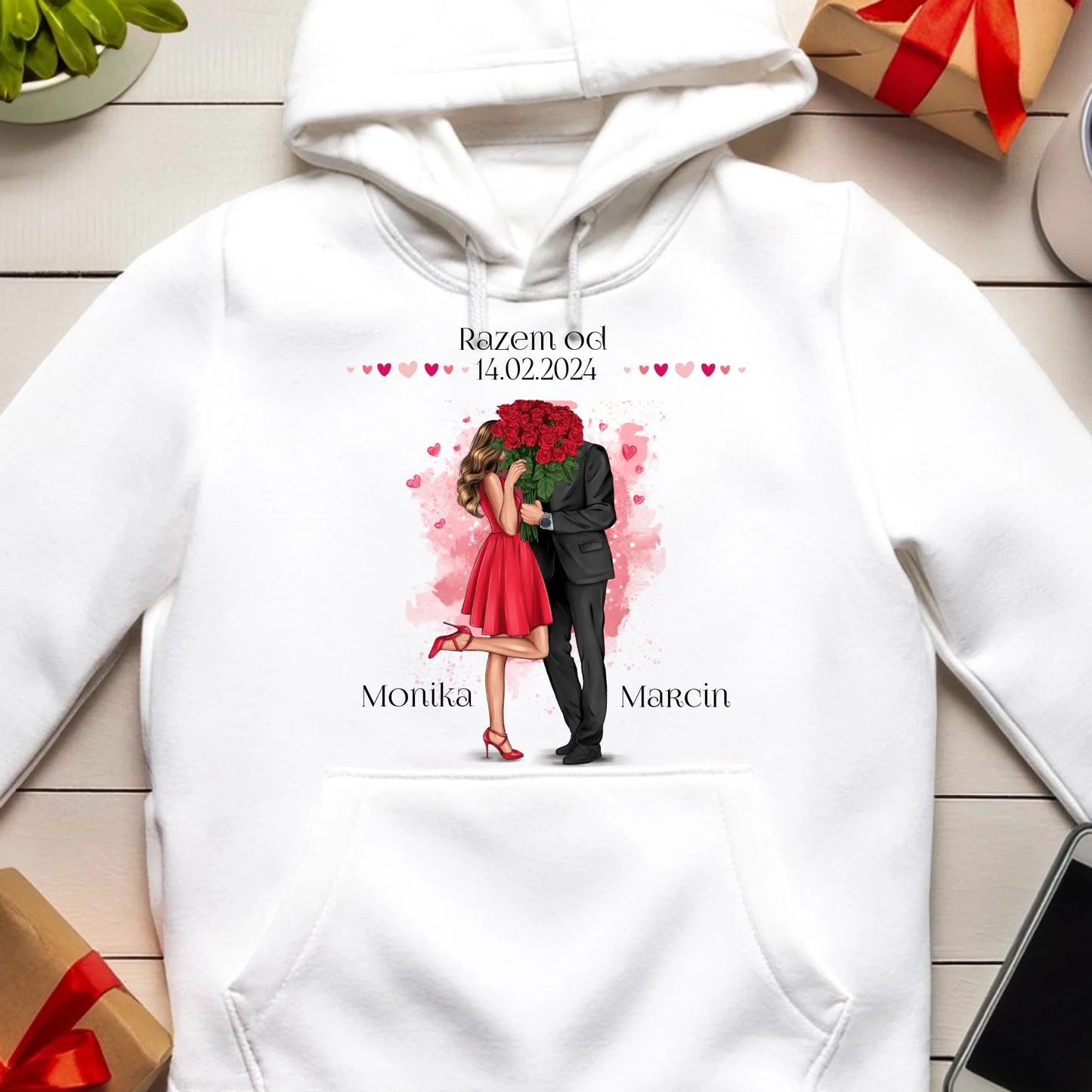 Bluza personalizowana dla par #55