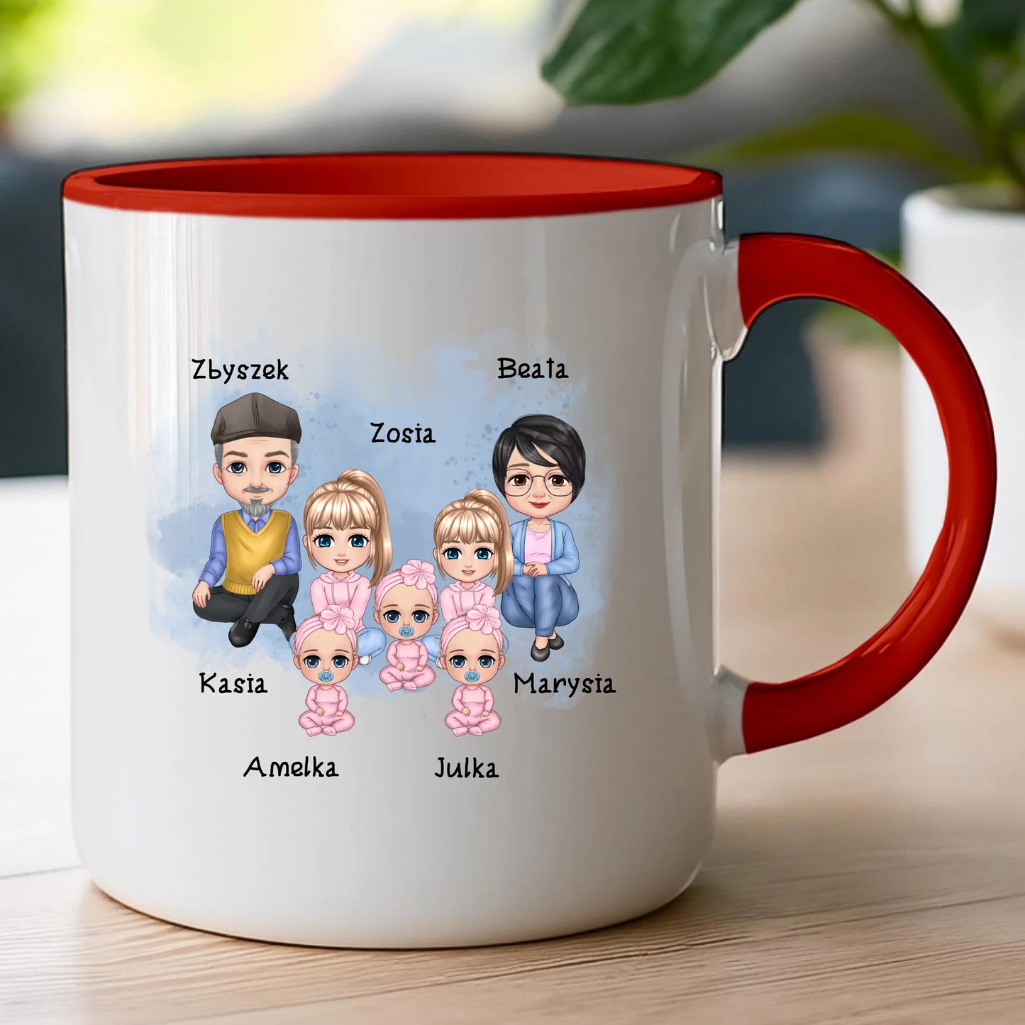 Kubek personalizowany dla babci i dziadka #600