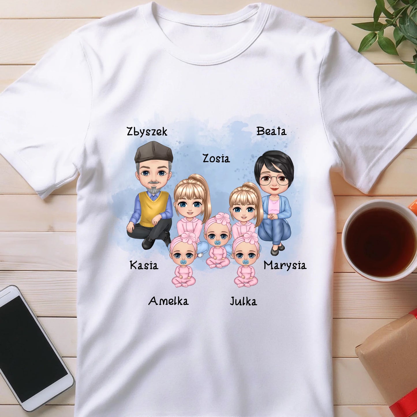 Koszulka personalizowana dla babci i dziadka #600