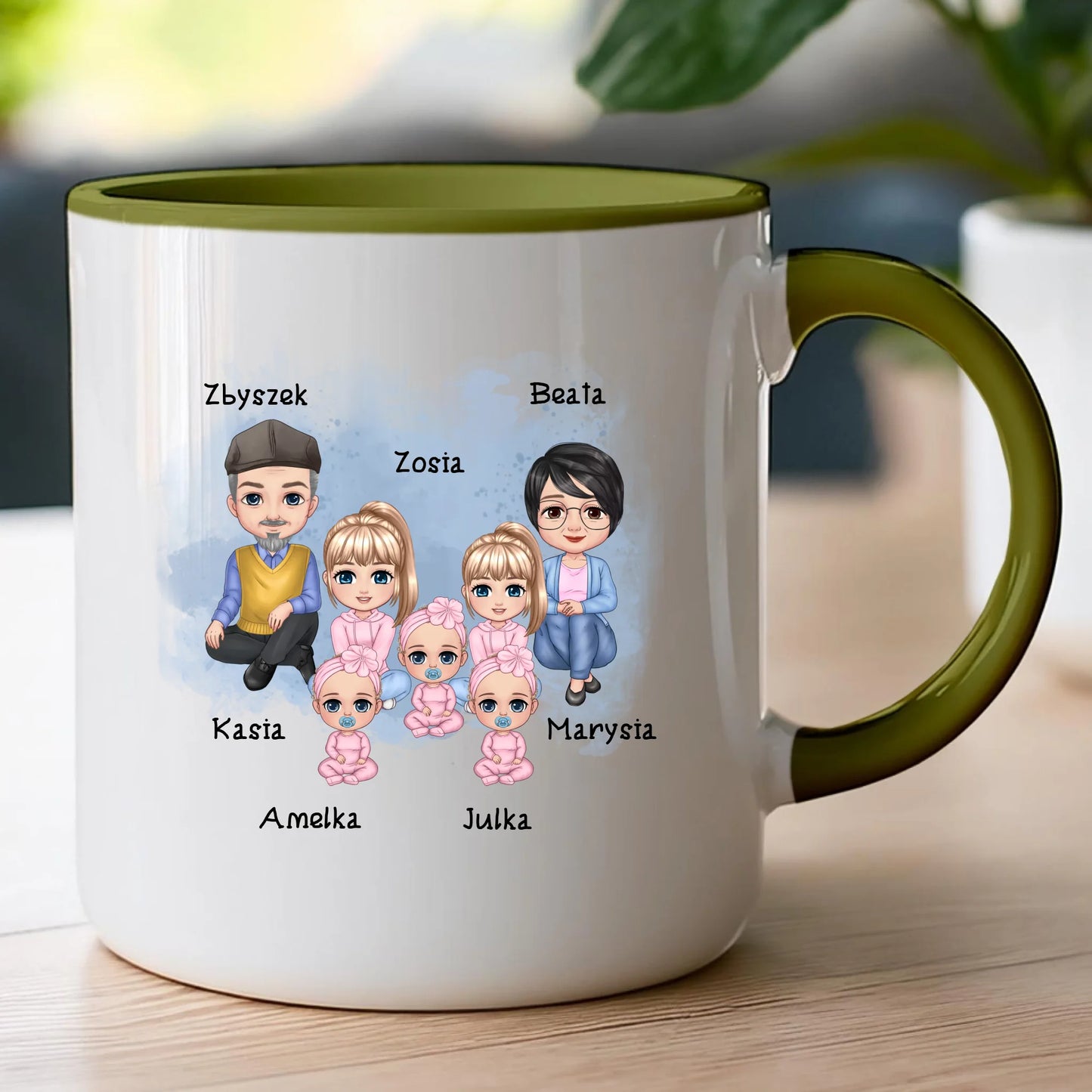 Kubek personalizowany dla babci i dziadka #600