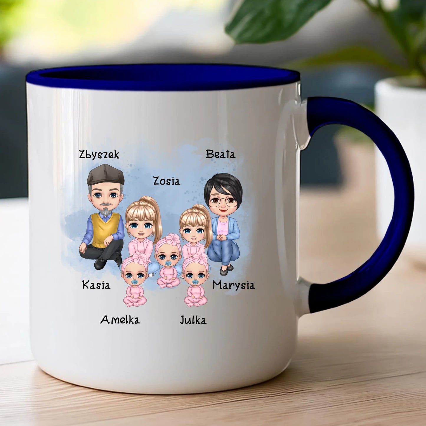 Kubek personalizowany dla babci i dziadka #600