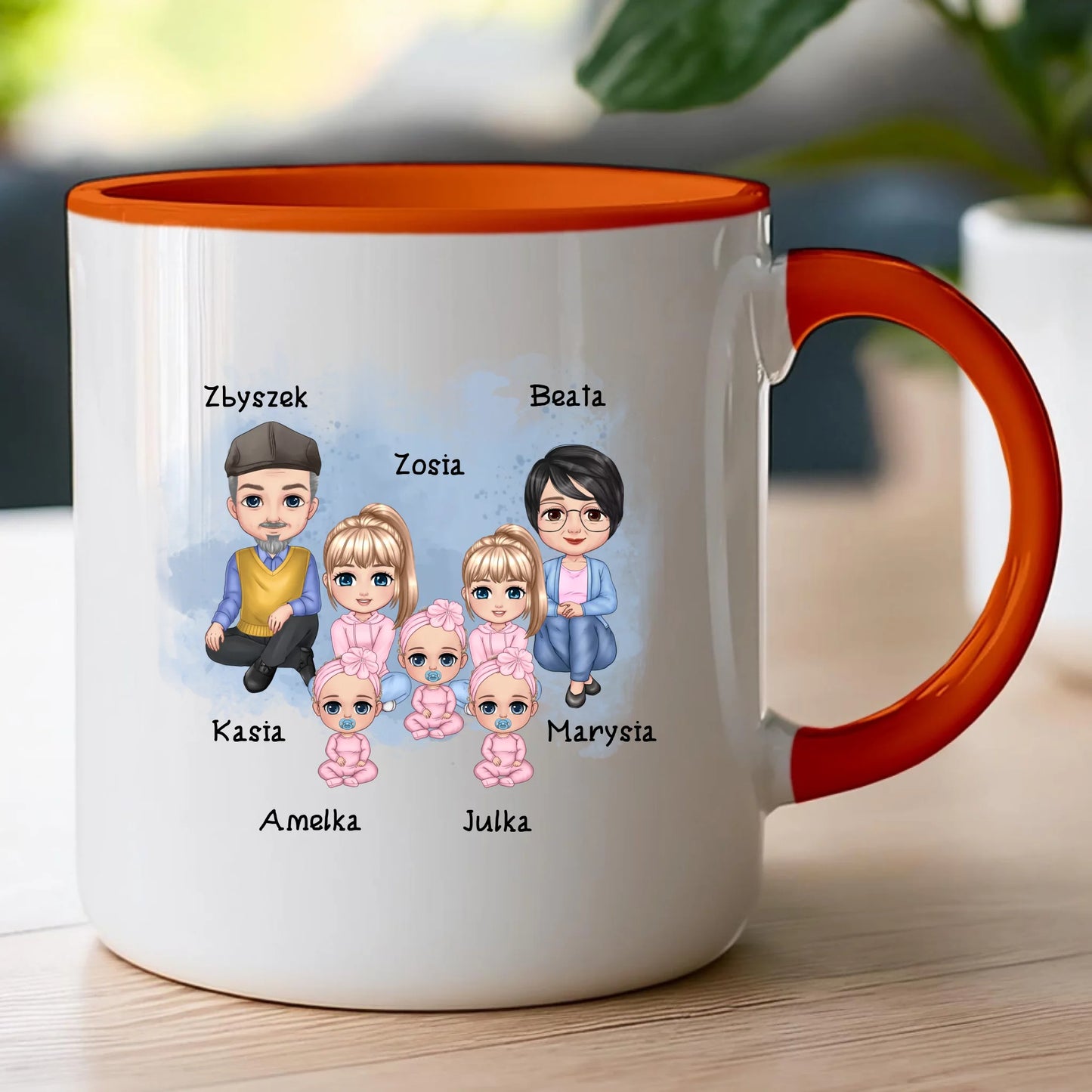 Kubek personalizowany dla babci i dziadka #600