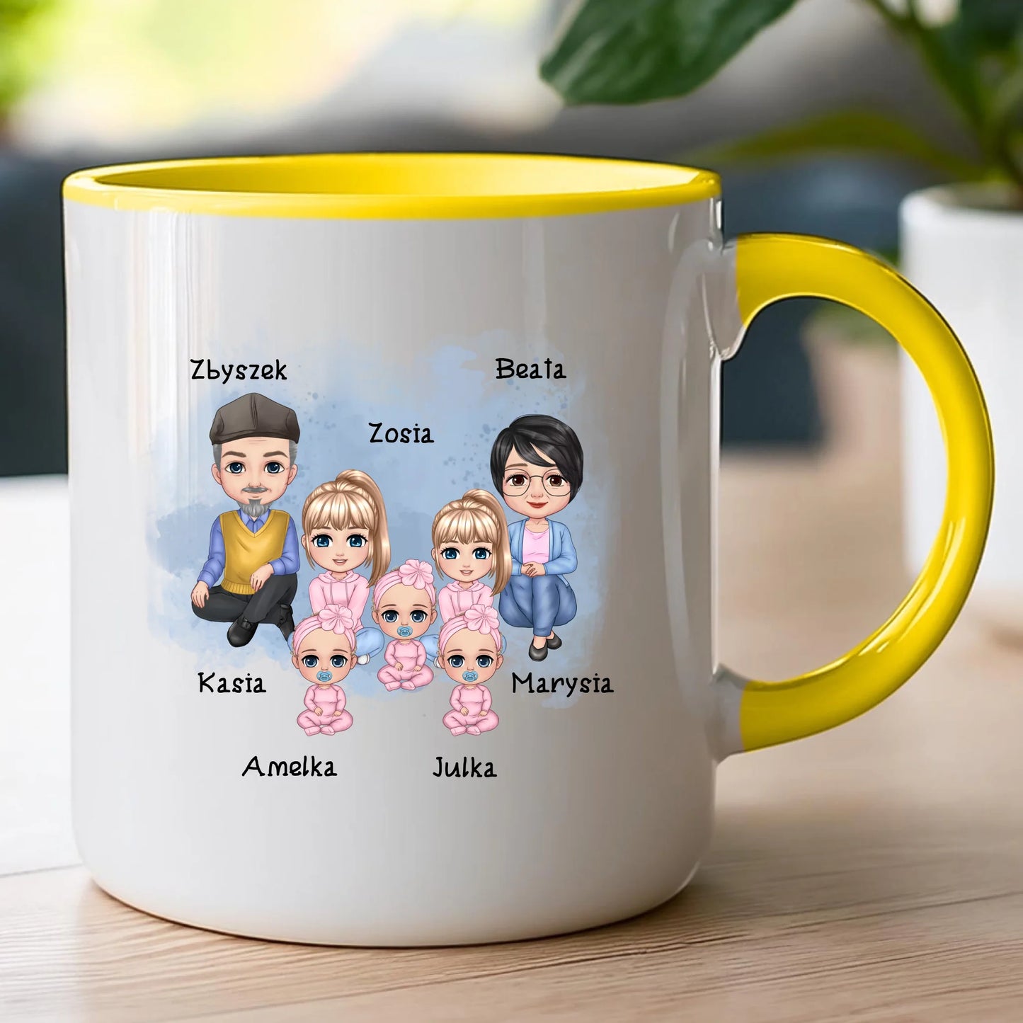 Kubek personalizowany dla babci i dziadka #600
