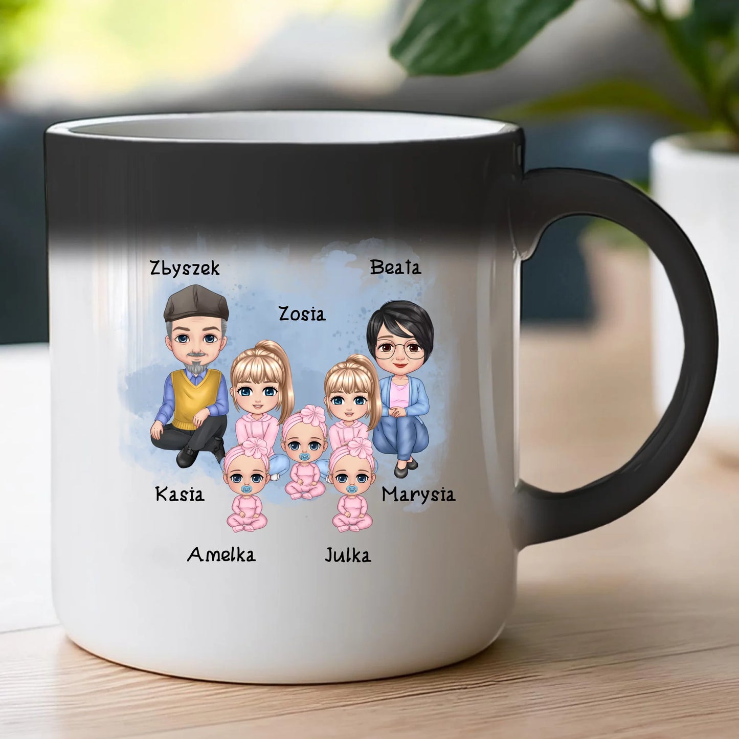 Kubek personalizowany dla babci i dziadka #600