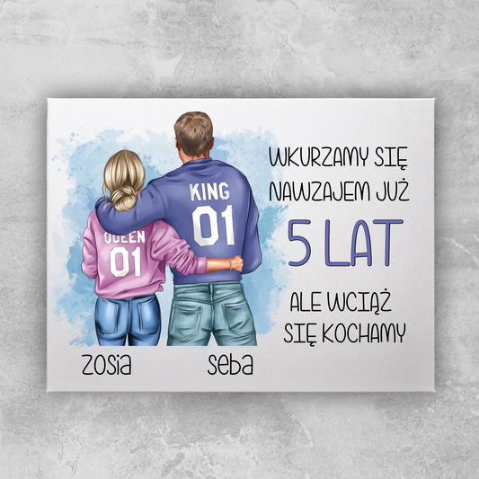 Obraz personalizowany dla par #51