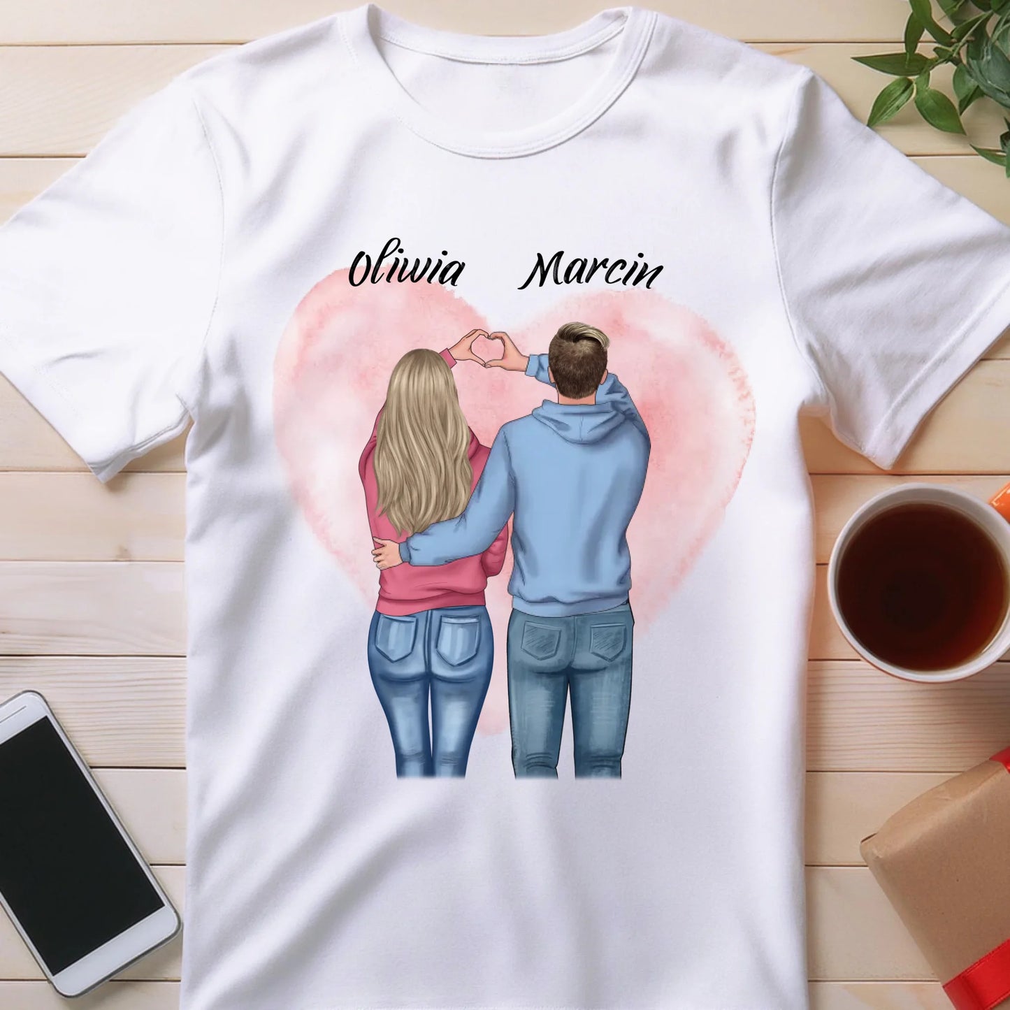 Koszulka personalizowana dla par #53