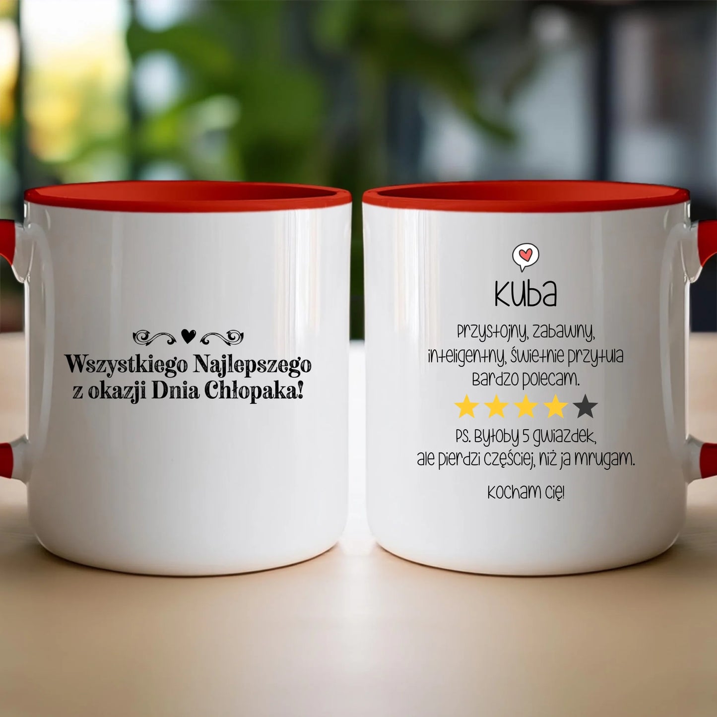Kubek personalizowany dla chłopaka #4200