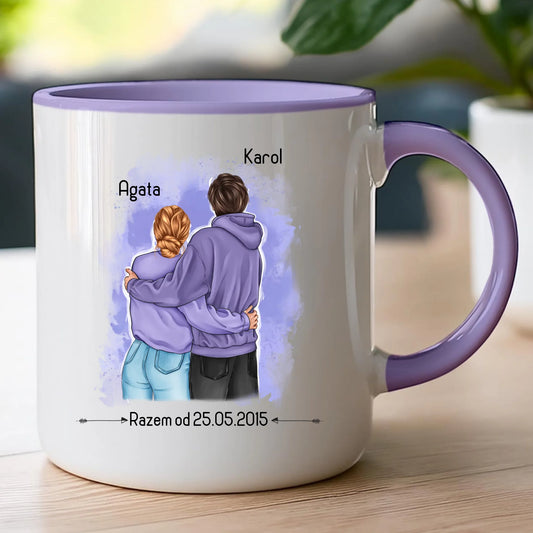 Kubek personalizowany dla par #67
