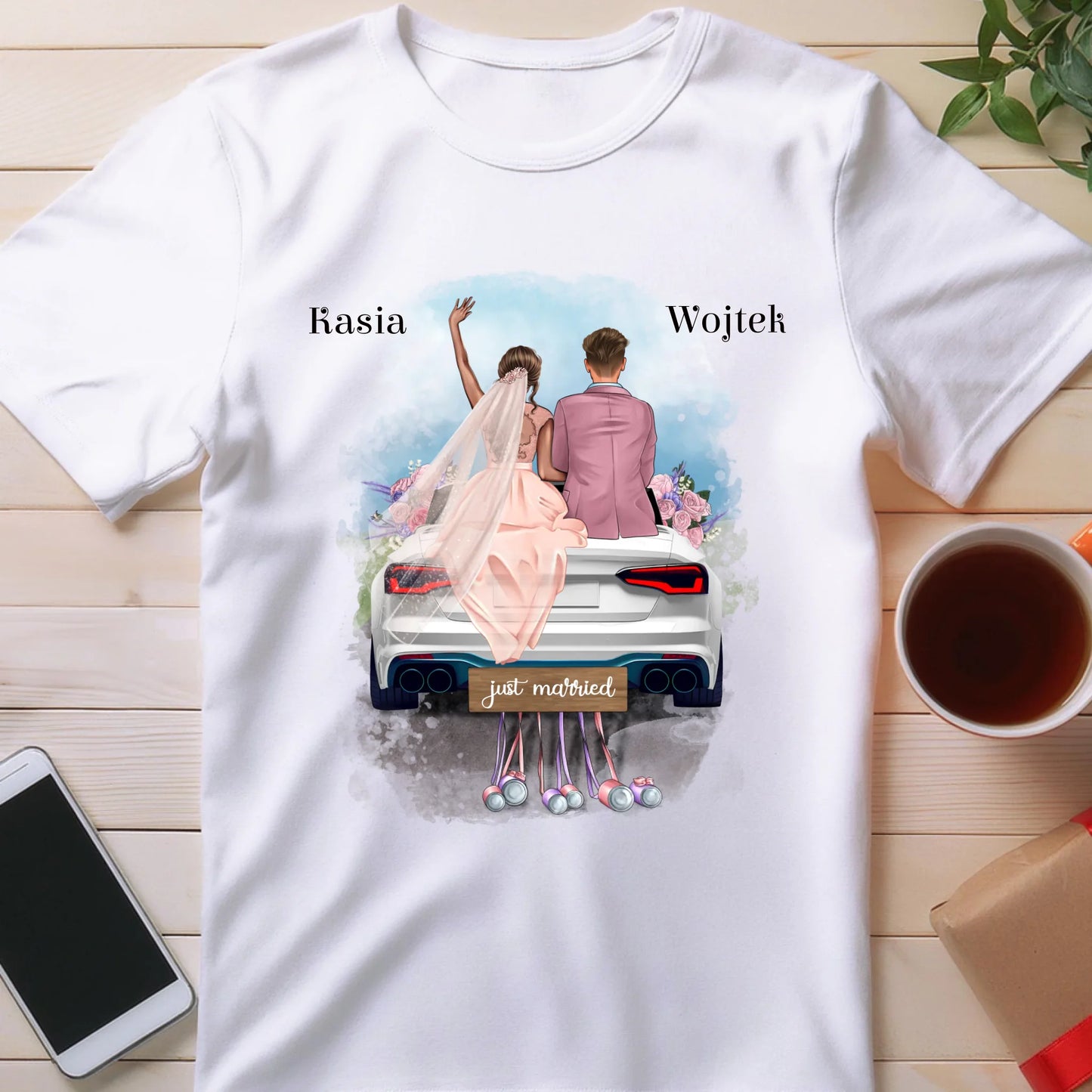 Koszulka personalizowana dla par - ślub #79