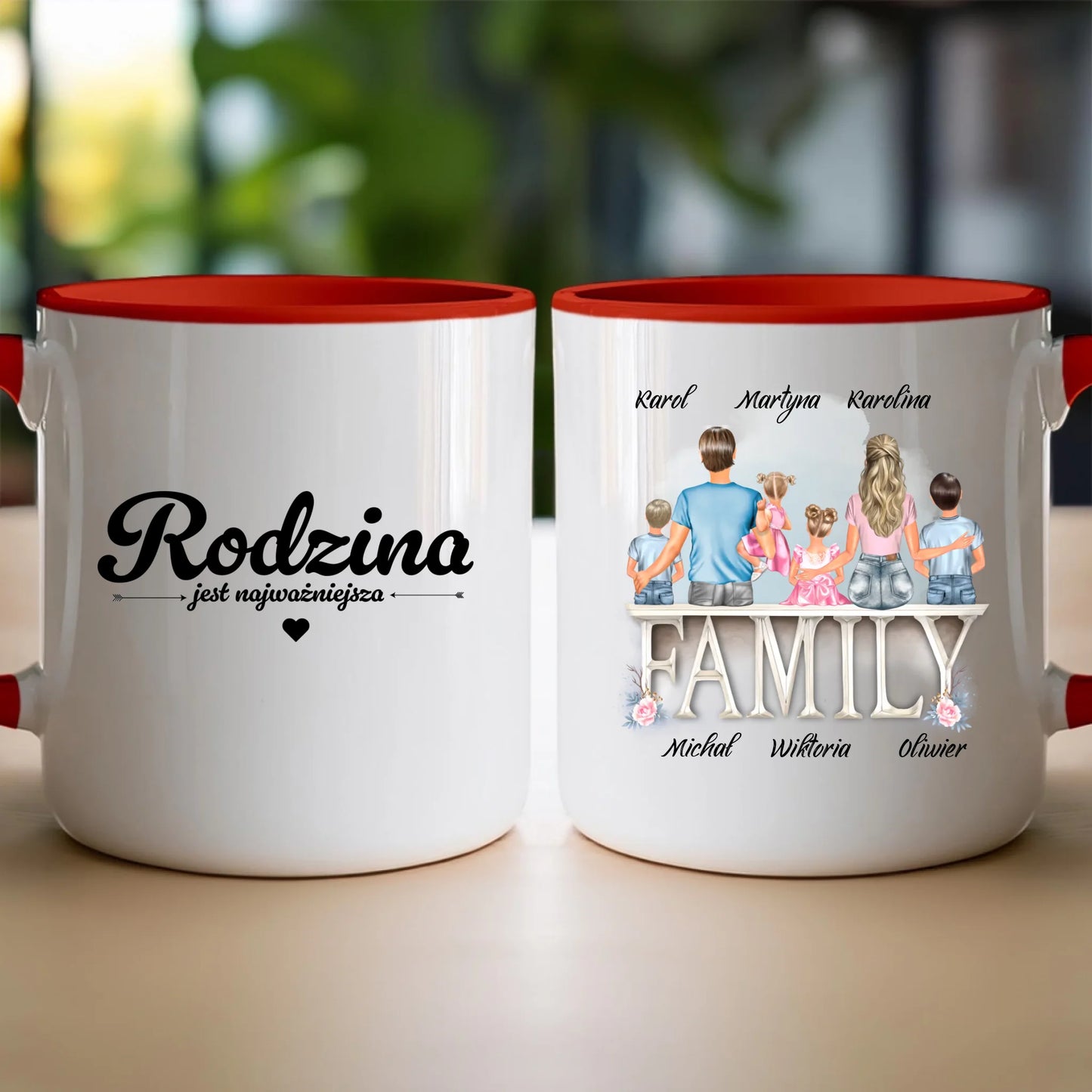 Kubek personalizowany dla rodziny #829