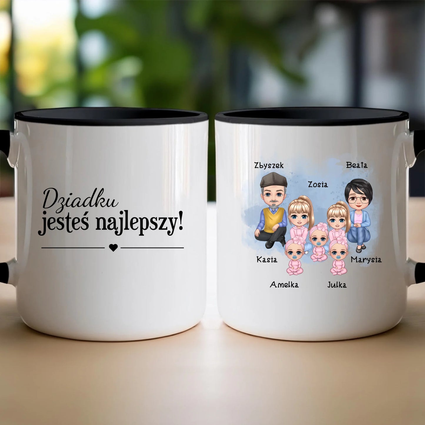 Kubek personalizowany dla babci i dziadka #600