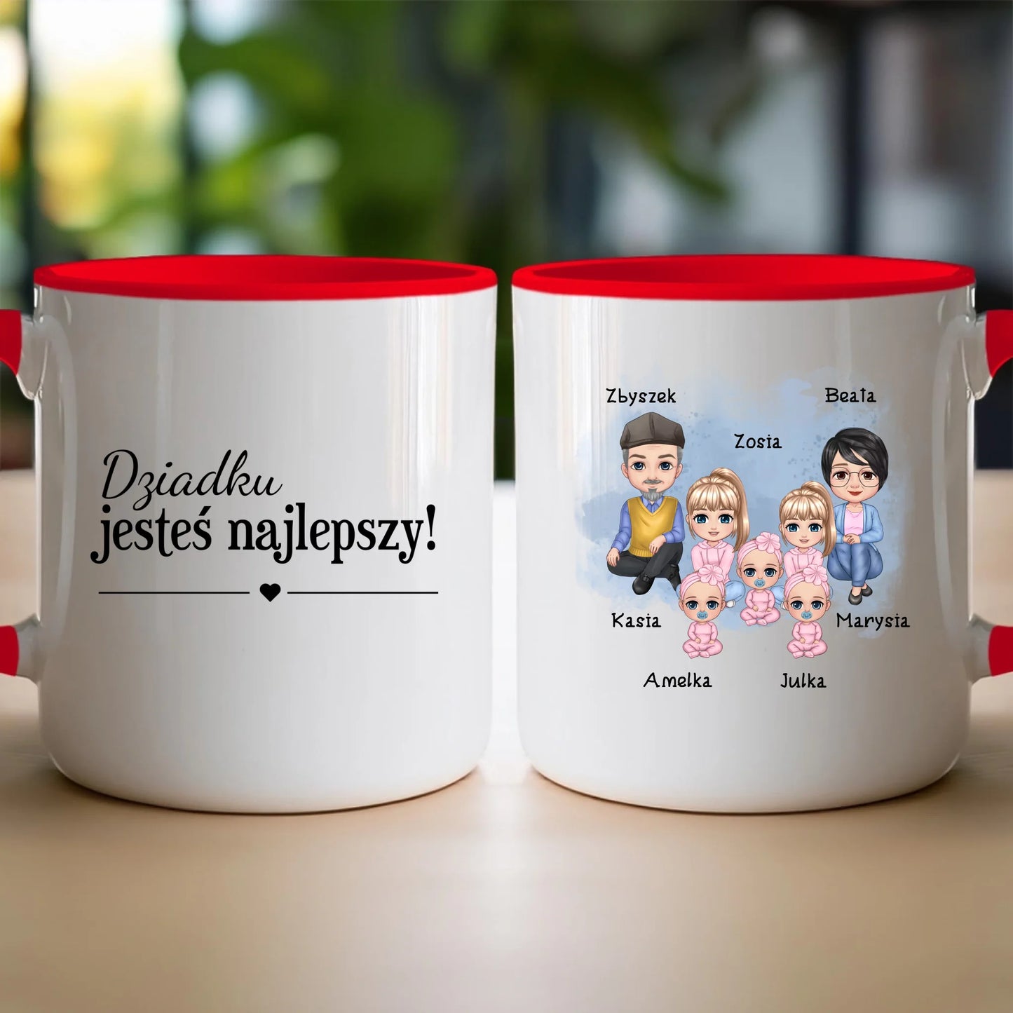 Kubek personalizowany dla babci i dziadka #600