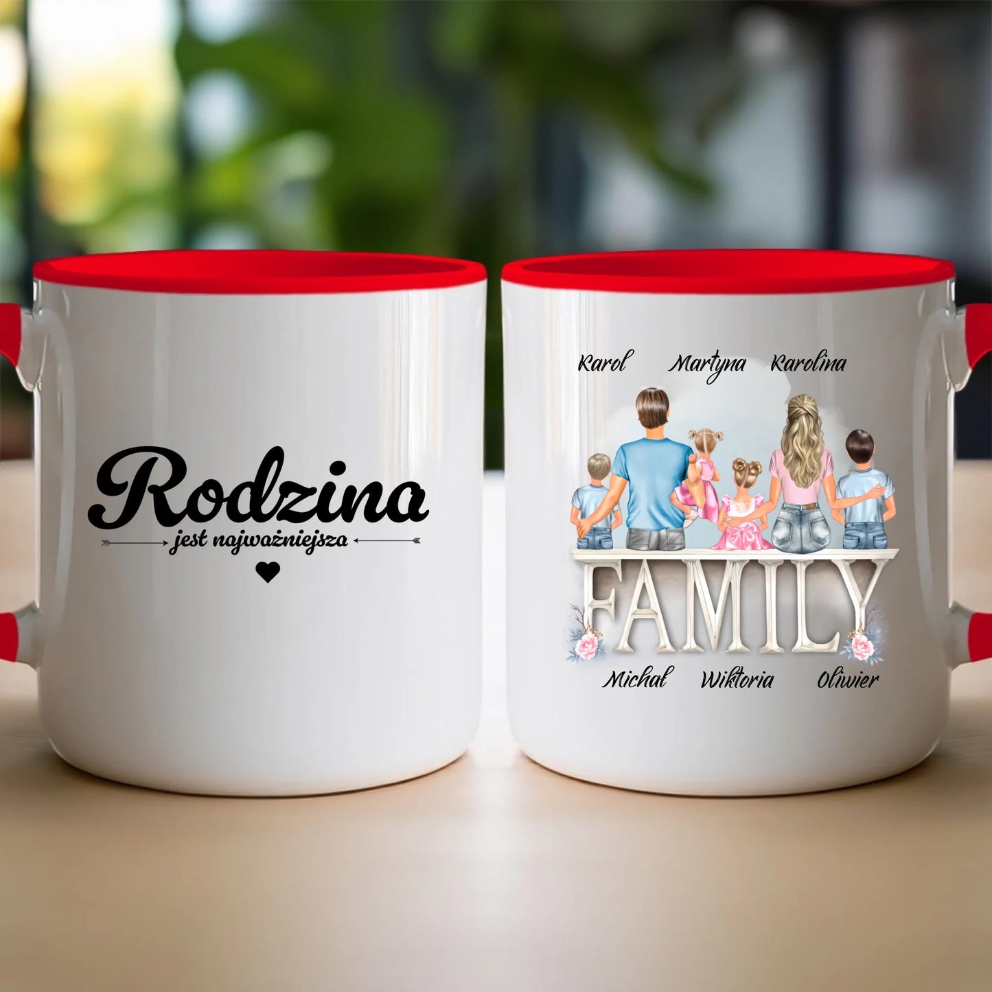 Kubek personalizowany dla rodziny #829