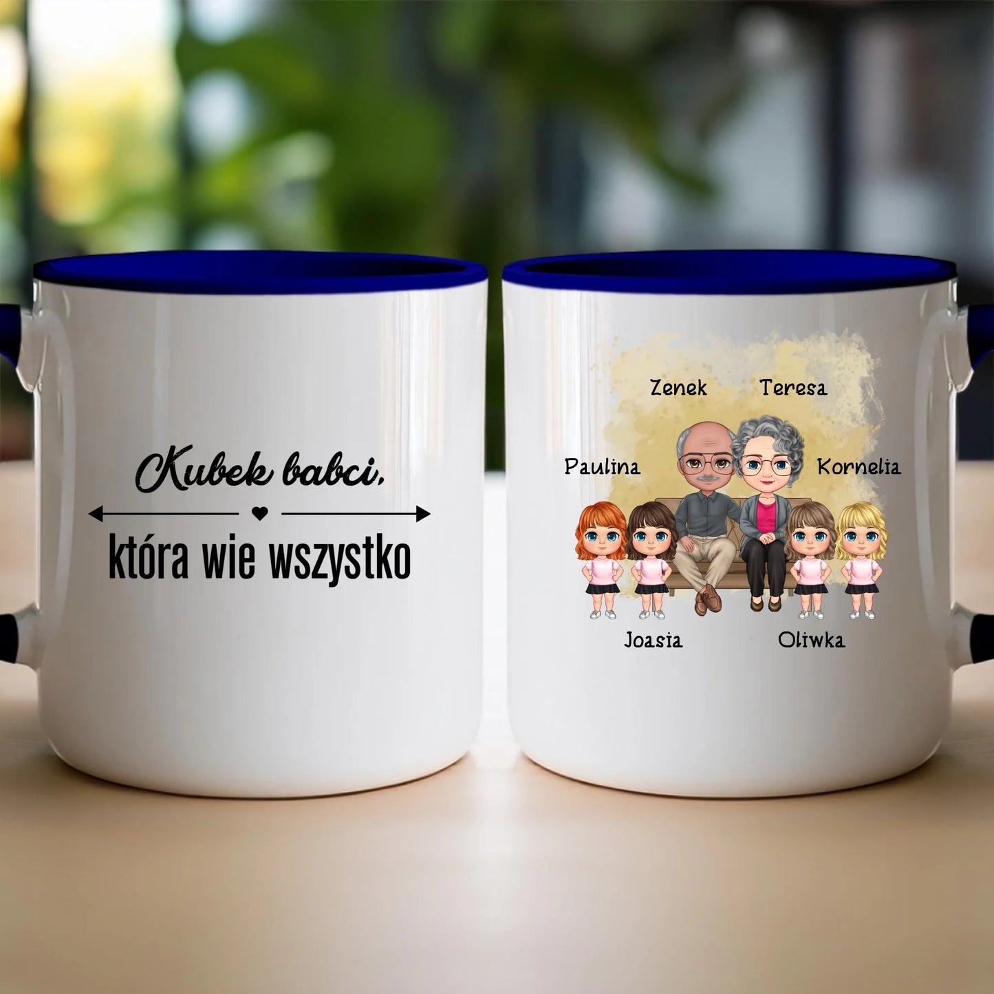 Kubek personalizowany dla babci i dziadka #607