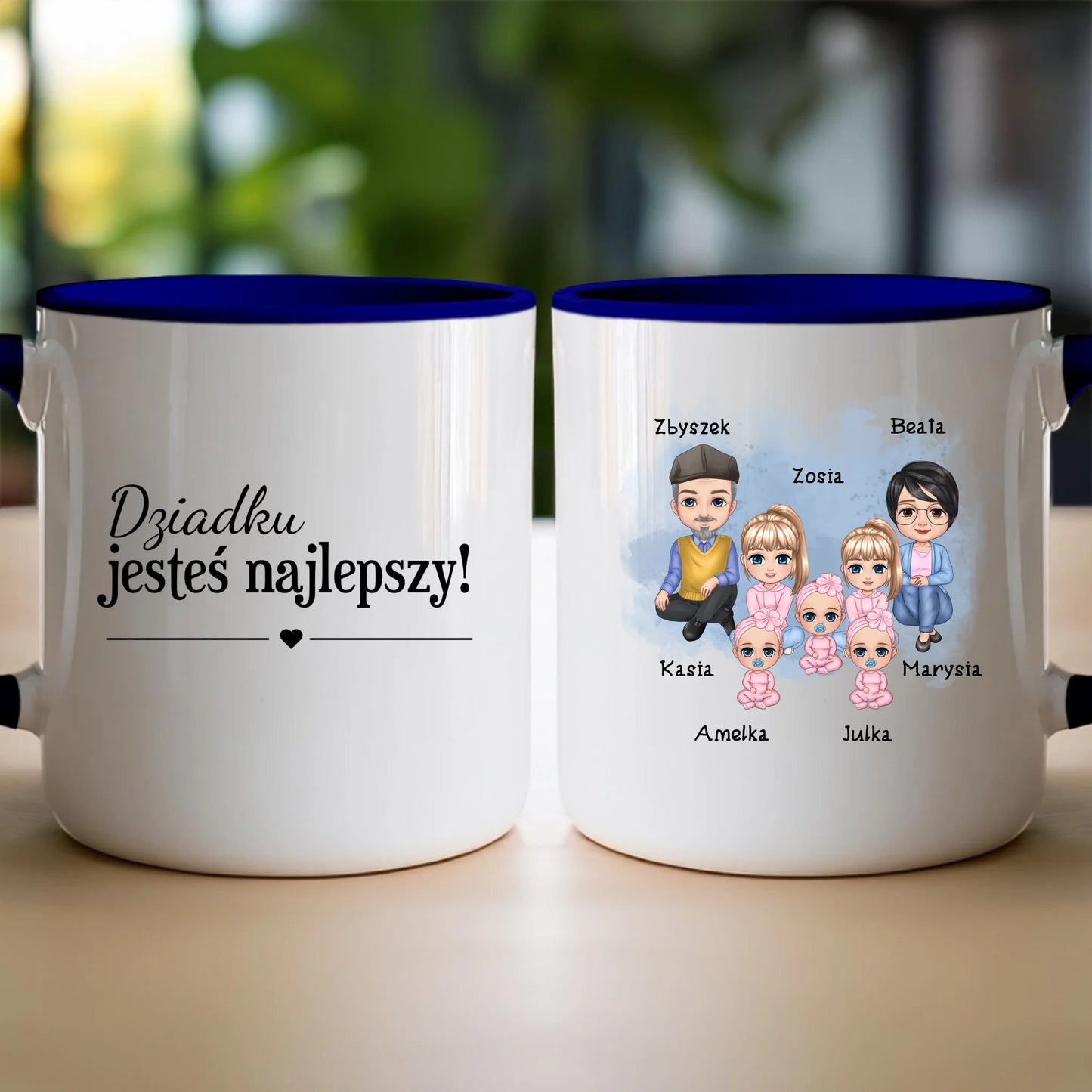 Kubek personalizowany dla babci i dziadka #600