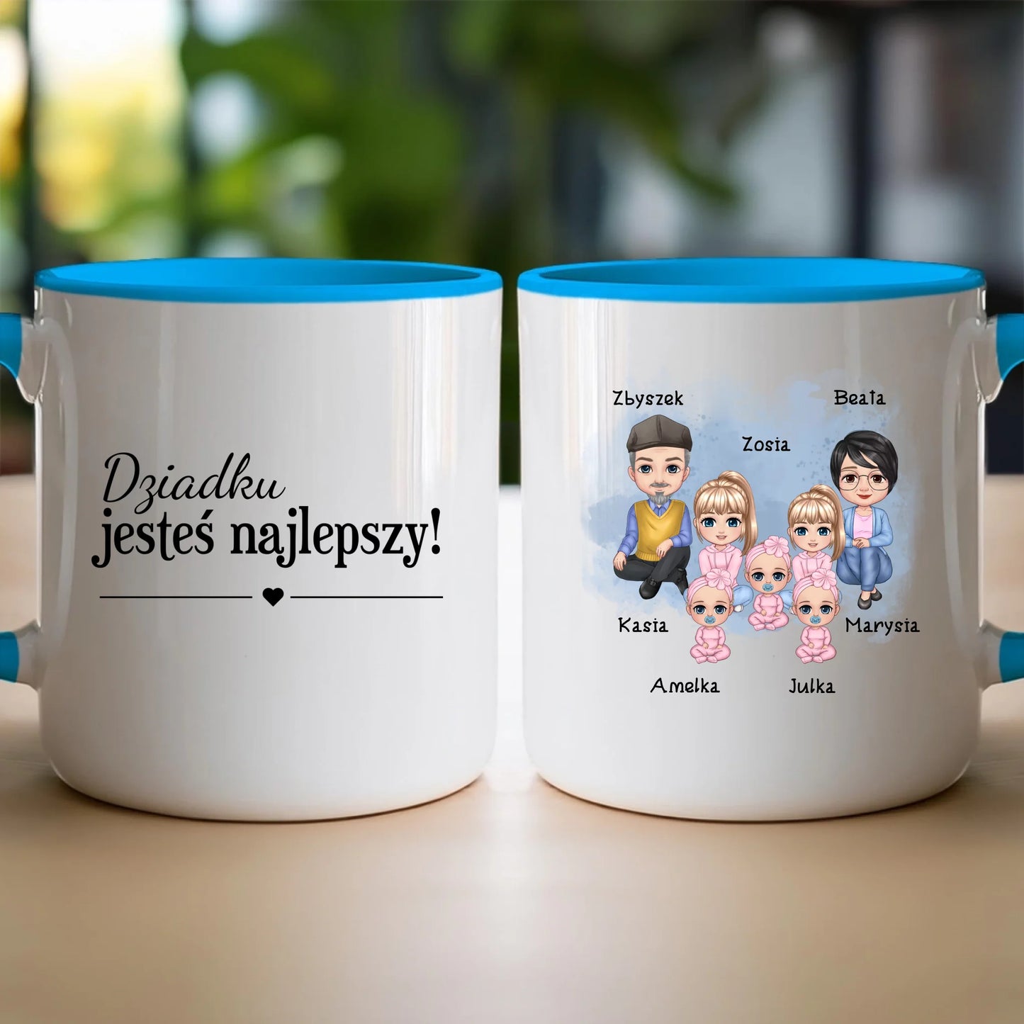 Kubek personalizowany dla babci i dziadka #600
