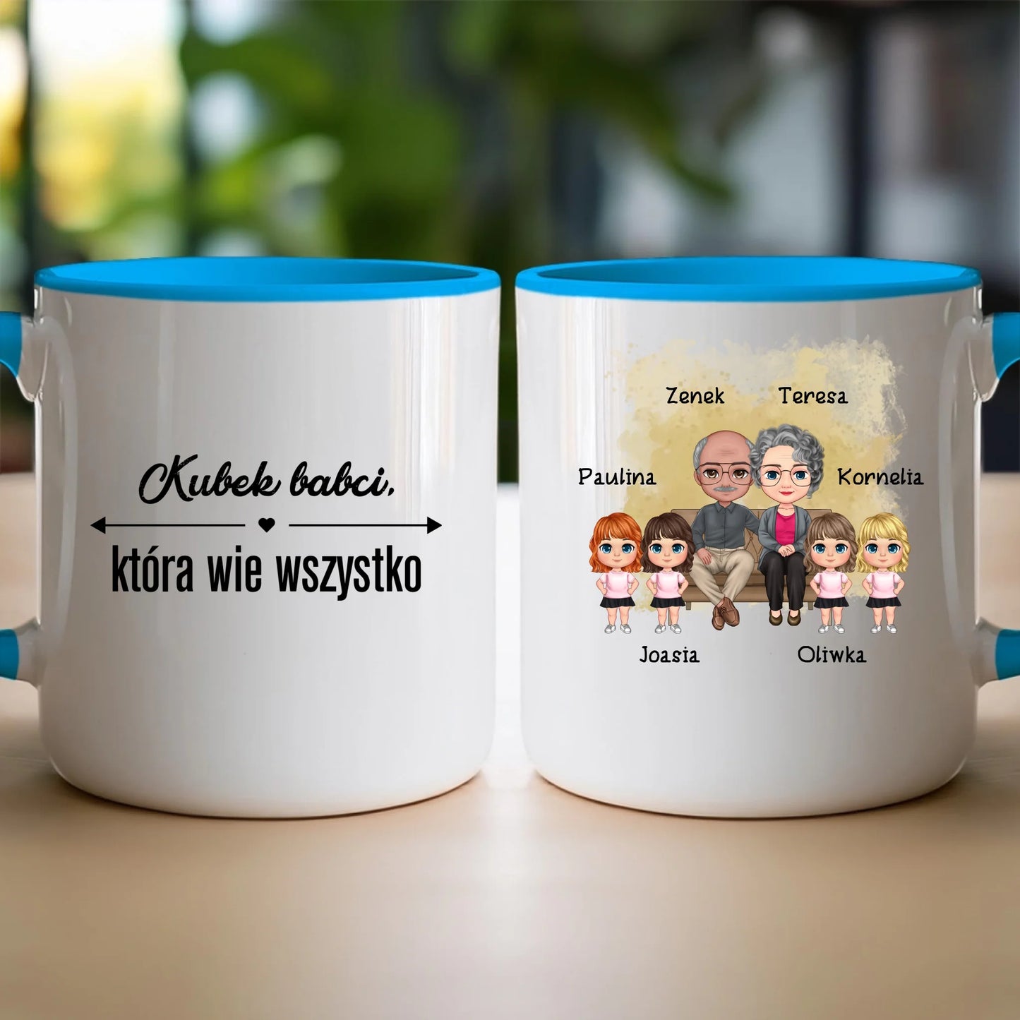 Kubek personalizowany dla babci i dziadka #607