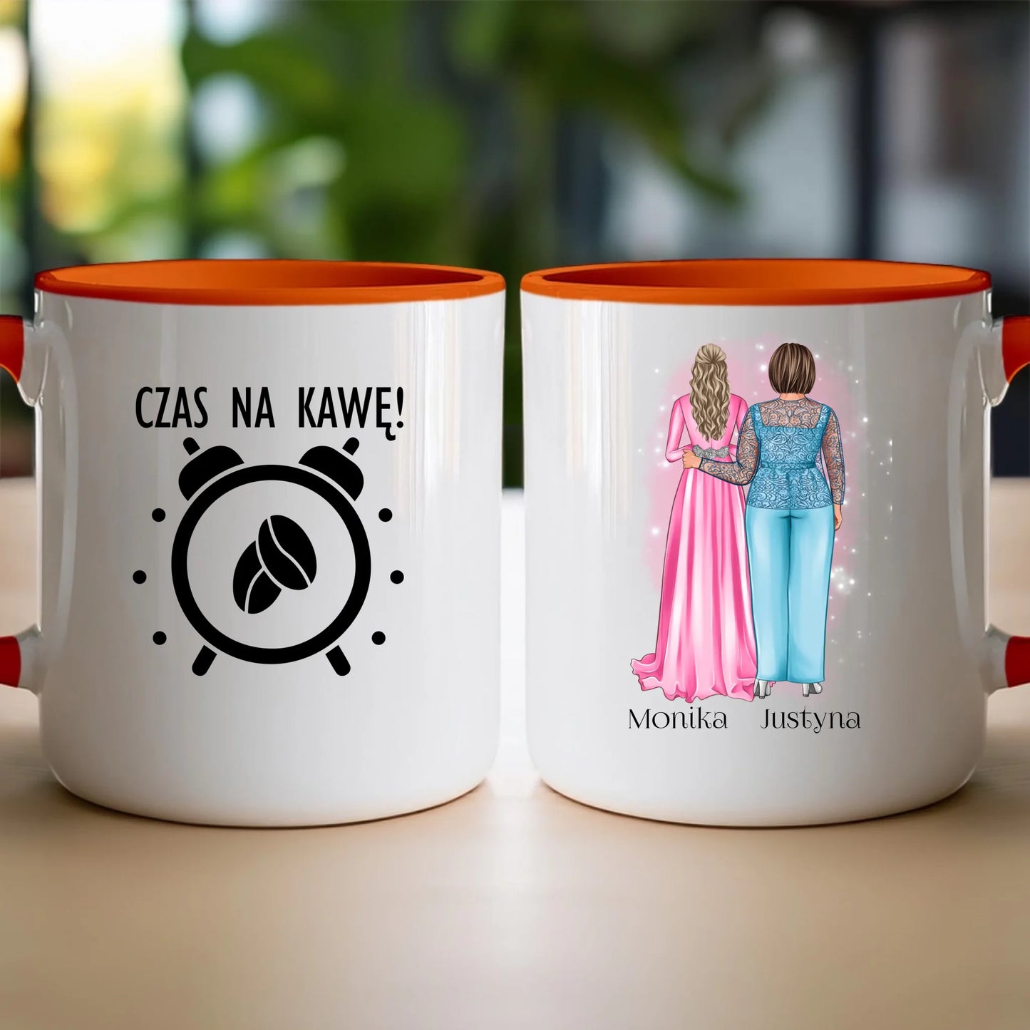 Kubek personalizowany dla mamy i córki #309
