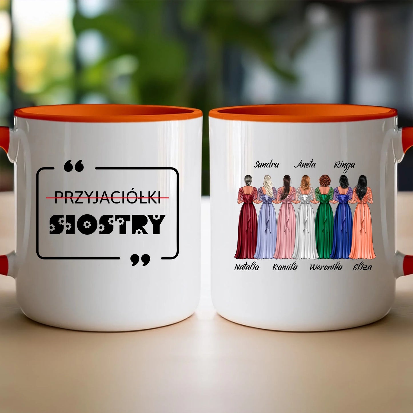 Kubek personalizowany dla przyjaciółek - ślub #174