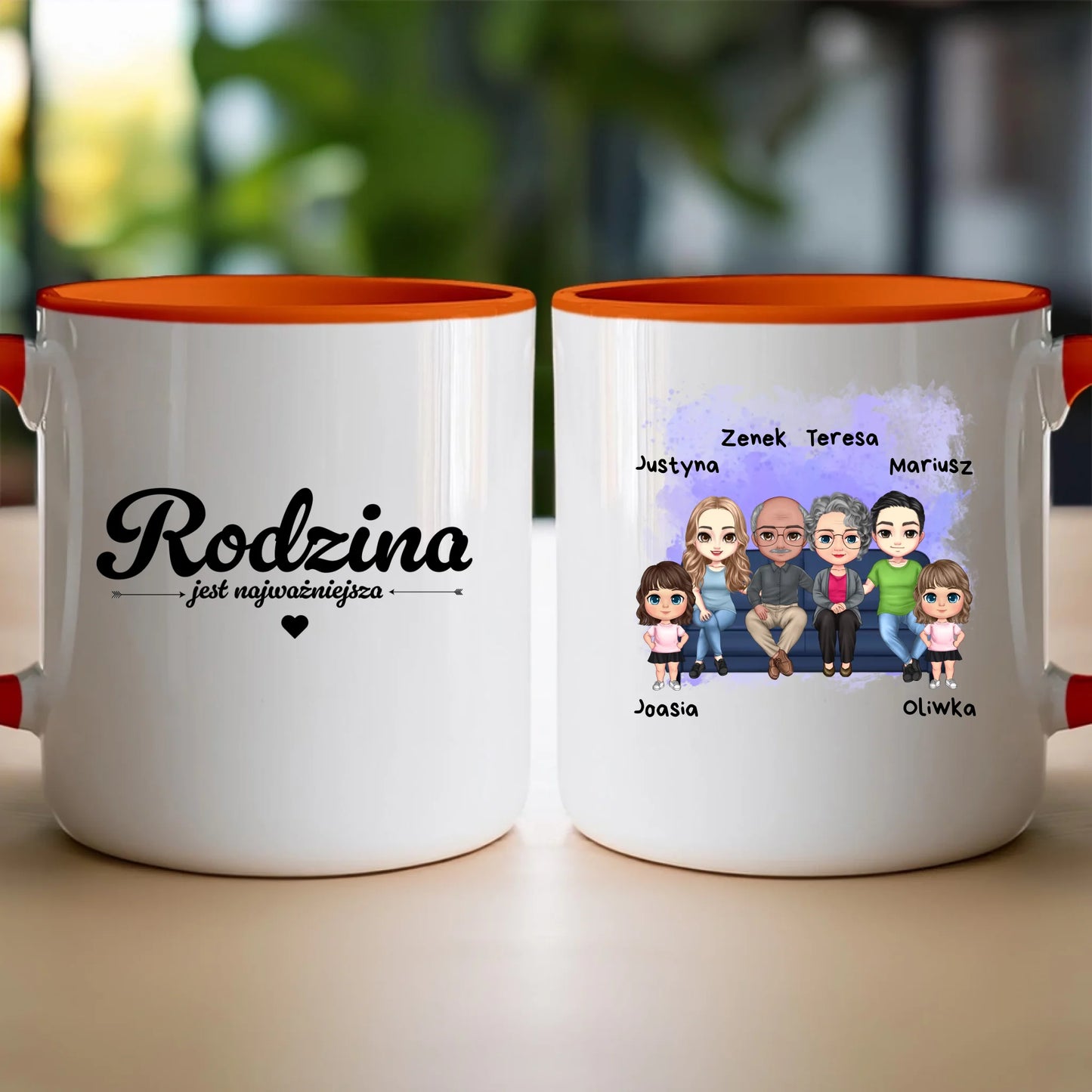 Kubek personalizowany dla rodziny #827