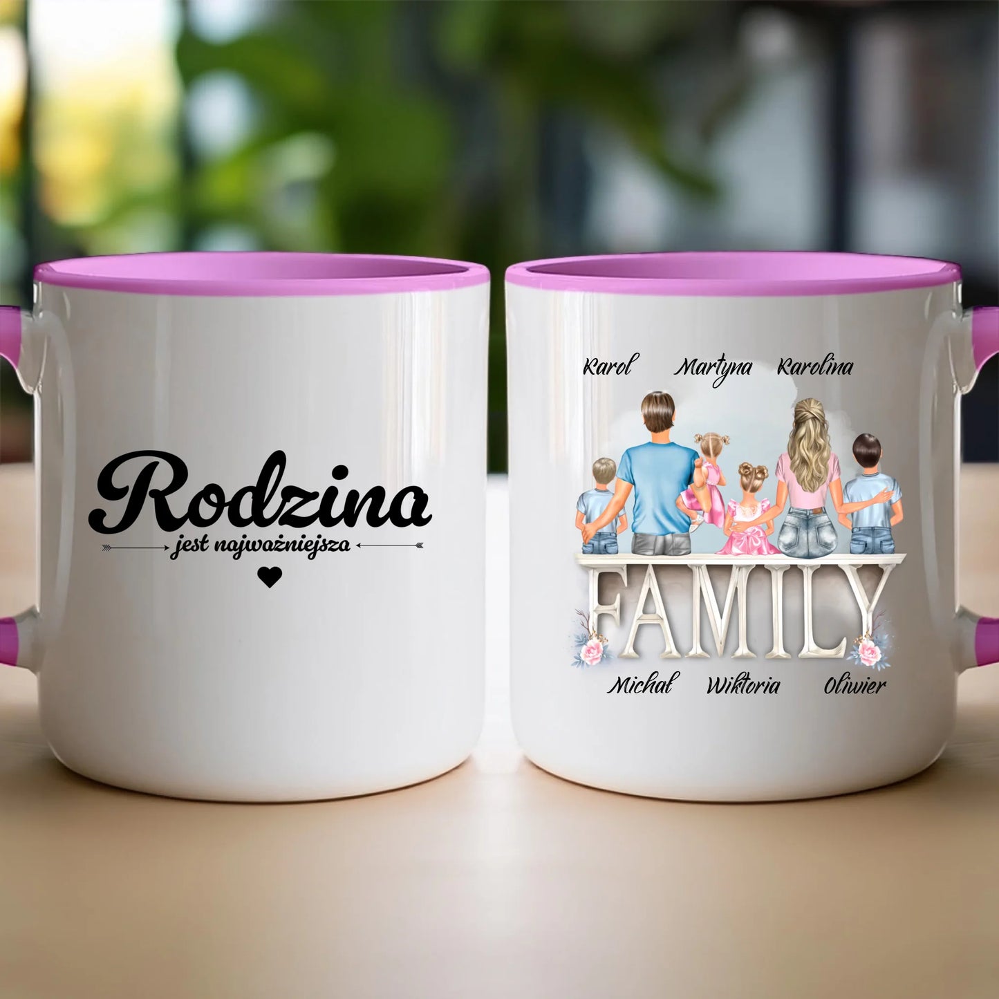 Kubek personalizowany dla rodziny #829