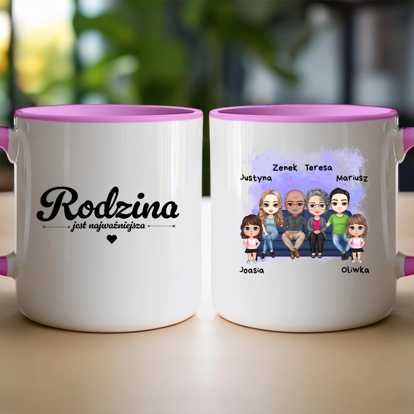 Kubek personalizowany dla rodziny #827