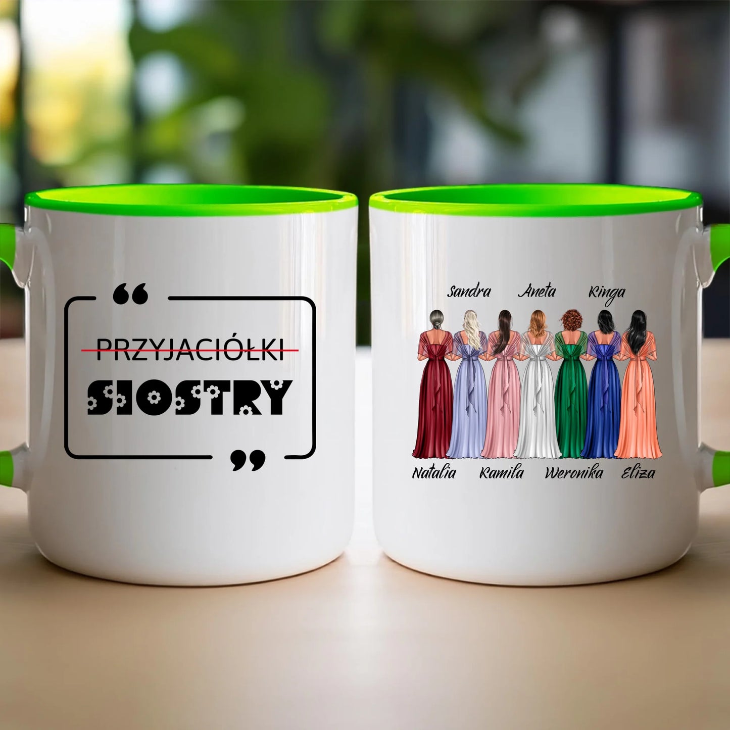 Kubek personalizowany dla przyjaciółek - ślub #174