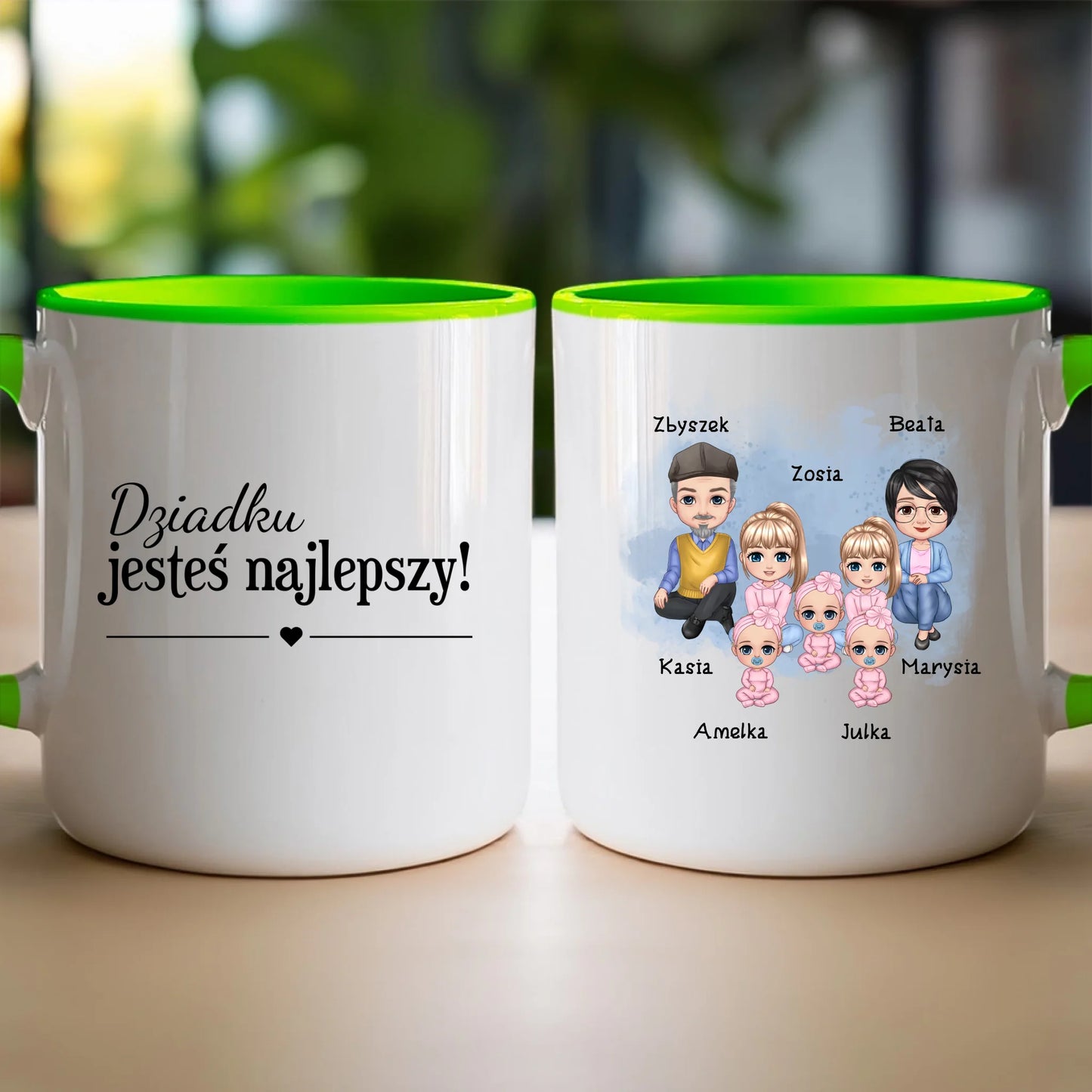 Kubek personalizowany dla babci i dziadka #600