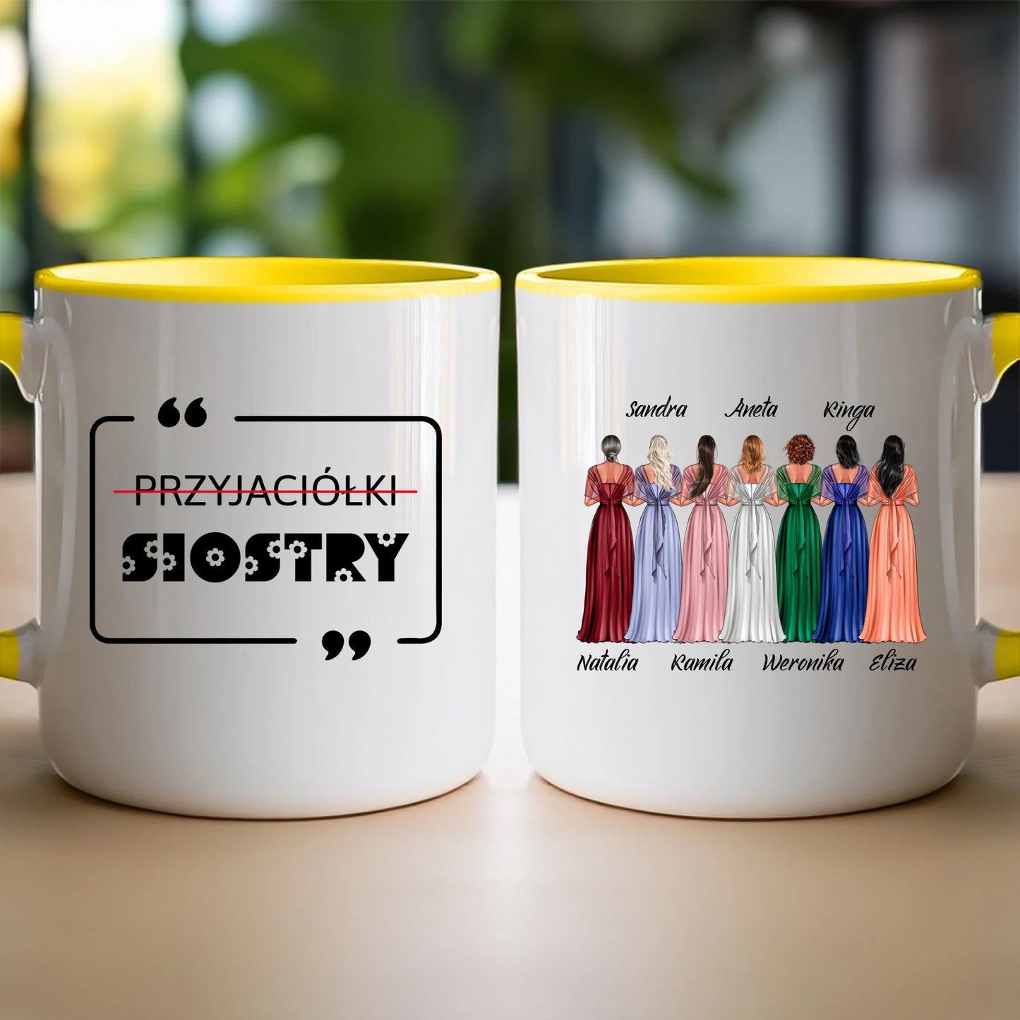 Kubek personalizowany dla przyjaciółek - ślub #174