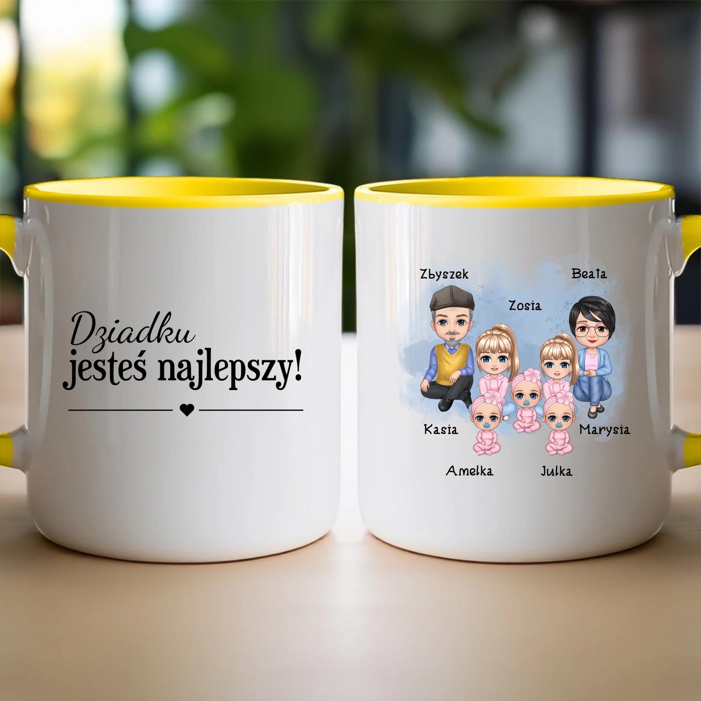 Kubek personalizowany dla babci i dziadka #600