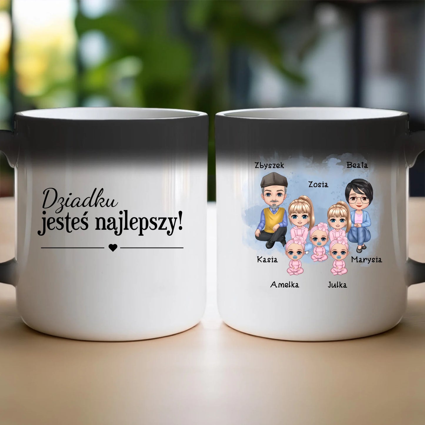 Kubek personalizowany dla babci i dziadka #600