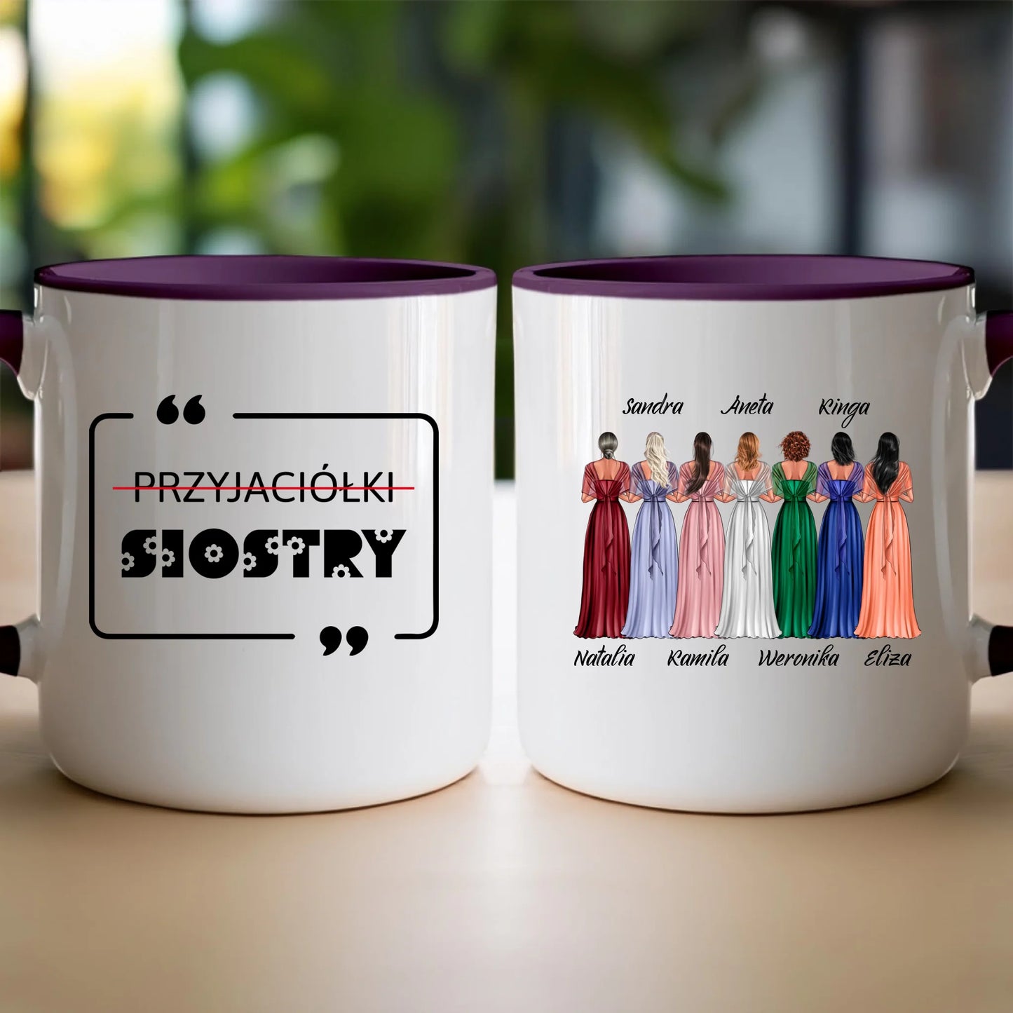 Kubek personalizowany dla przyjaciółek - ślub #174