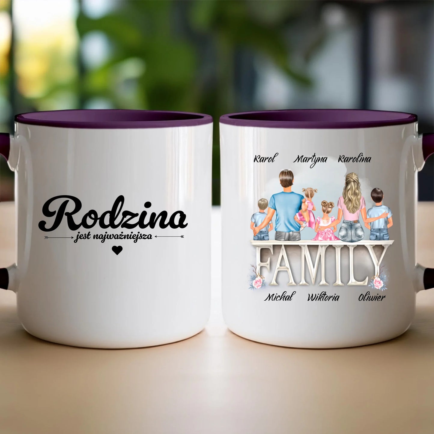 Kubek personalizowany dla rodziny #829
