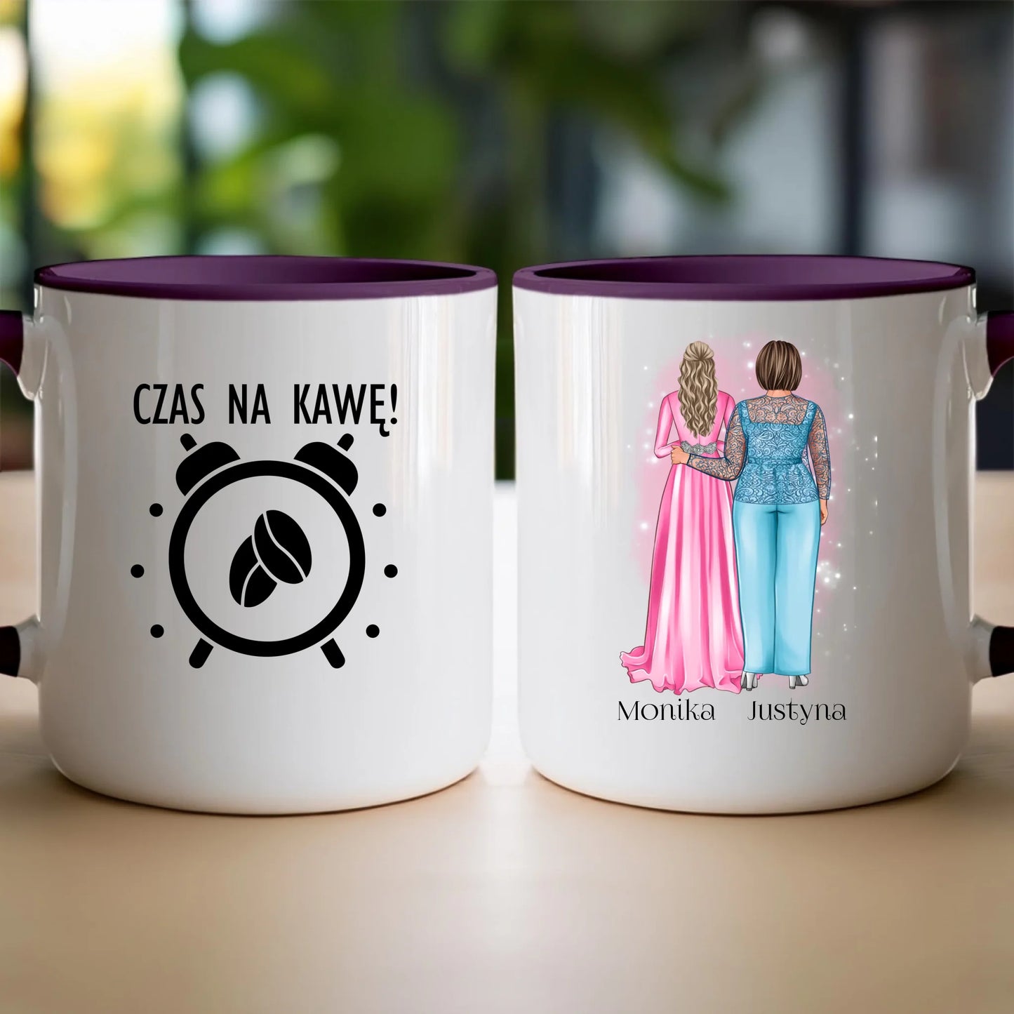 Kubek personalizowany dla mamy i córki #309