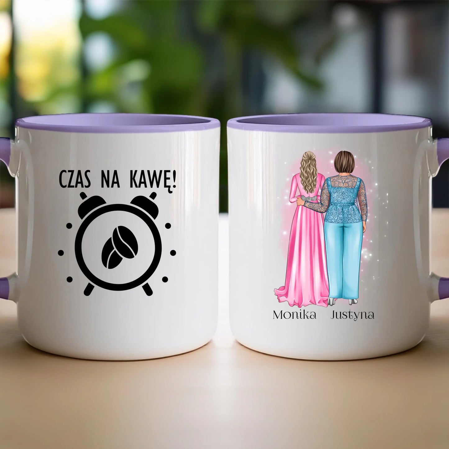 Kubek personalizowany dla mamy i córki #309