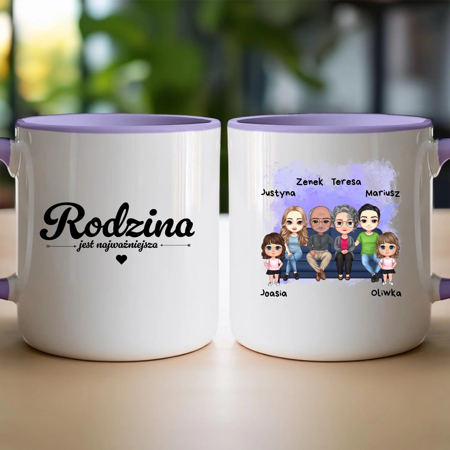 Kubek personalizowany dla rodziny #827