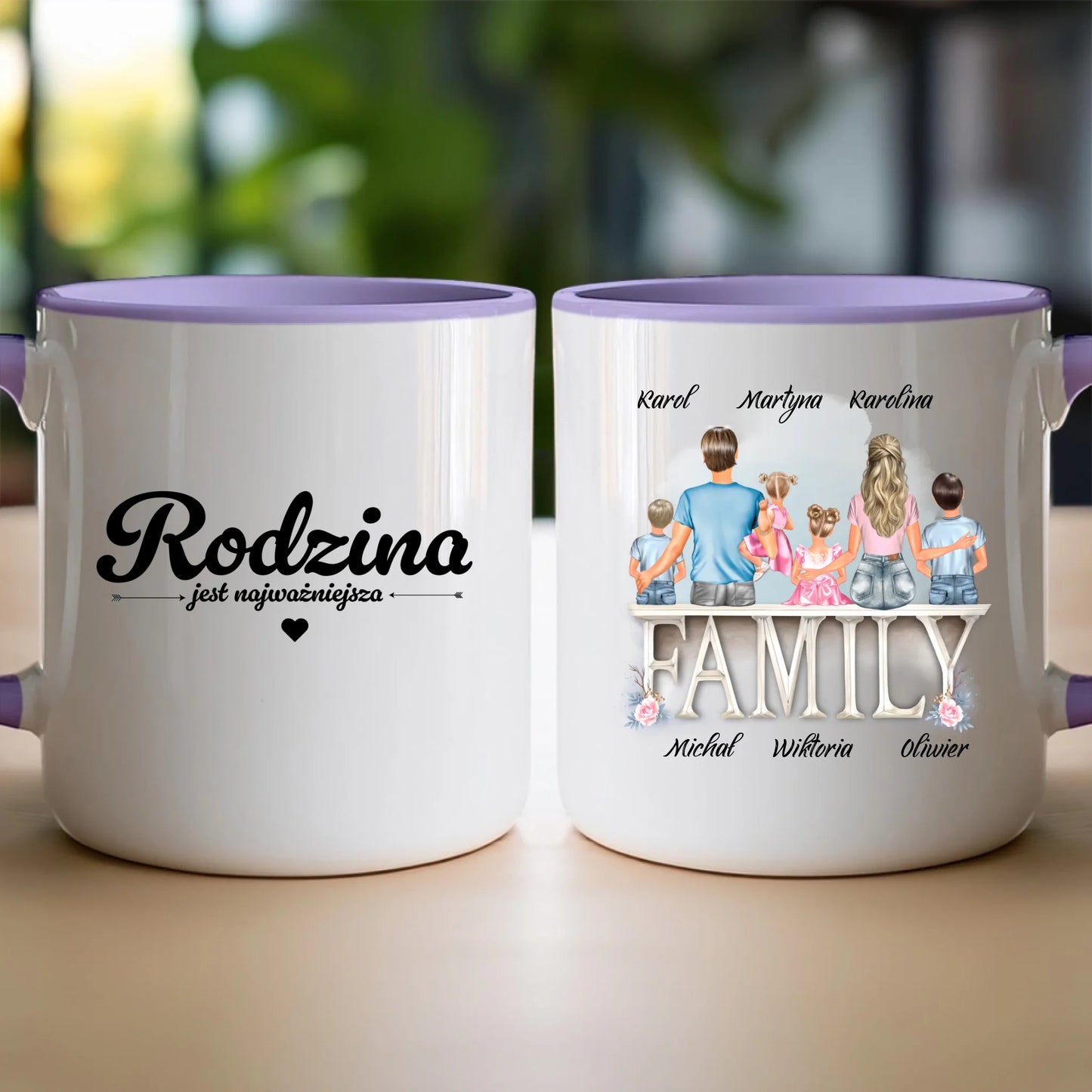 Kubek personalizowany dla rodziny #829