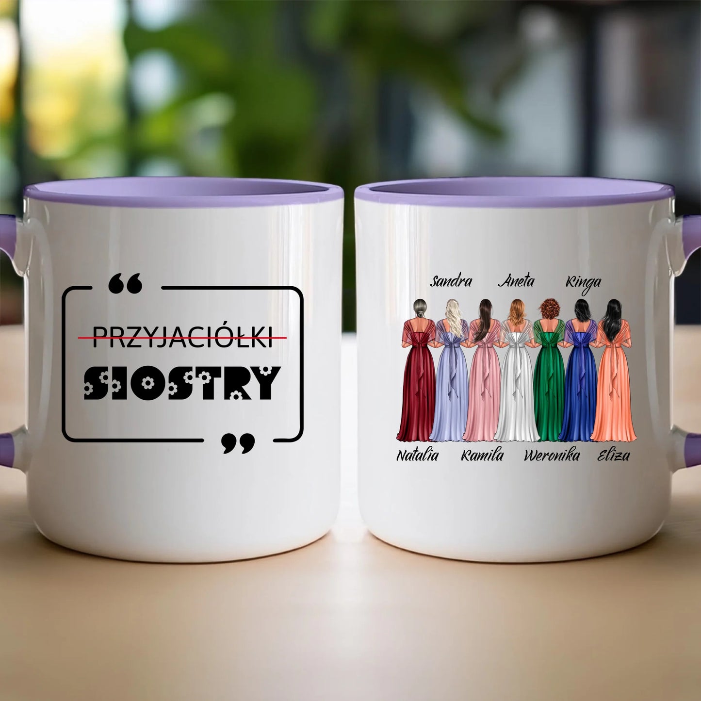 Kubek personalizowany dla przyjaciółek - ślub #174