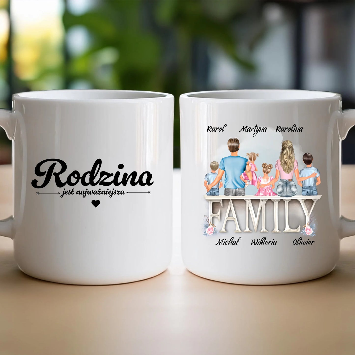 Kubek personalizowany dla rodziny #829