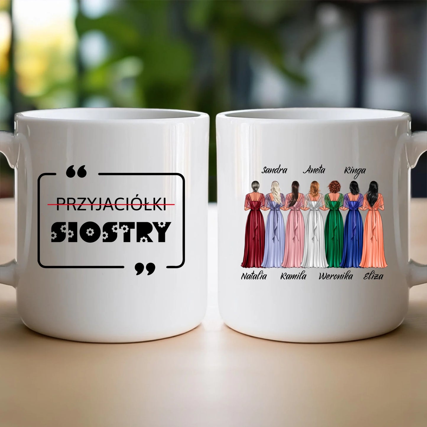 Kubek personalizowany dla przyjaciółek - ślub #174