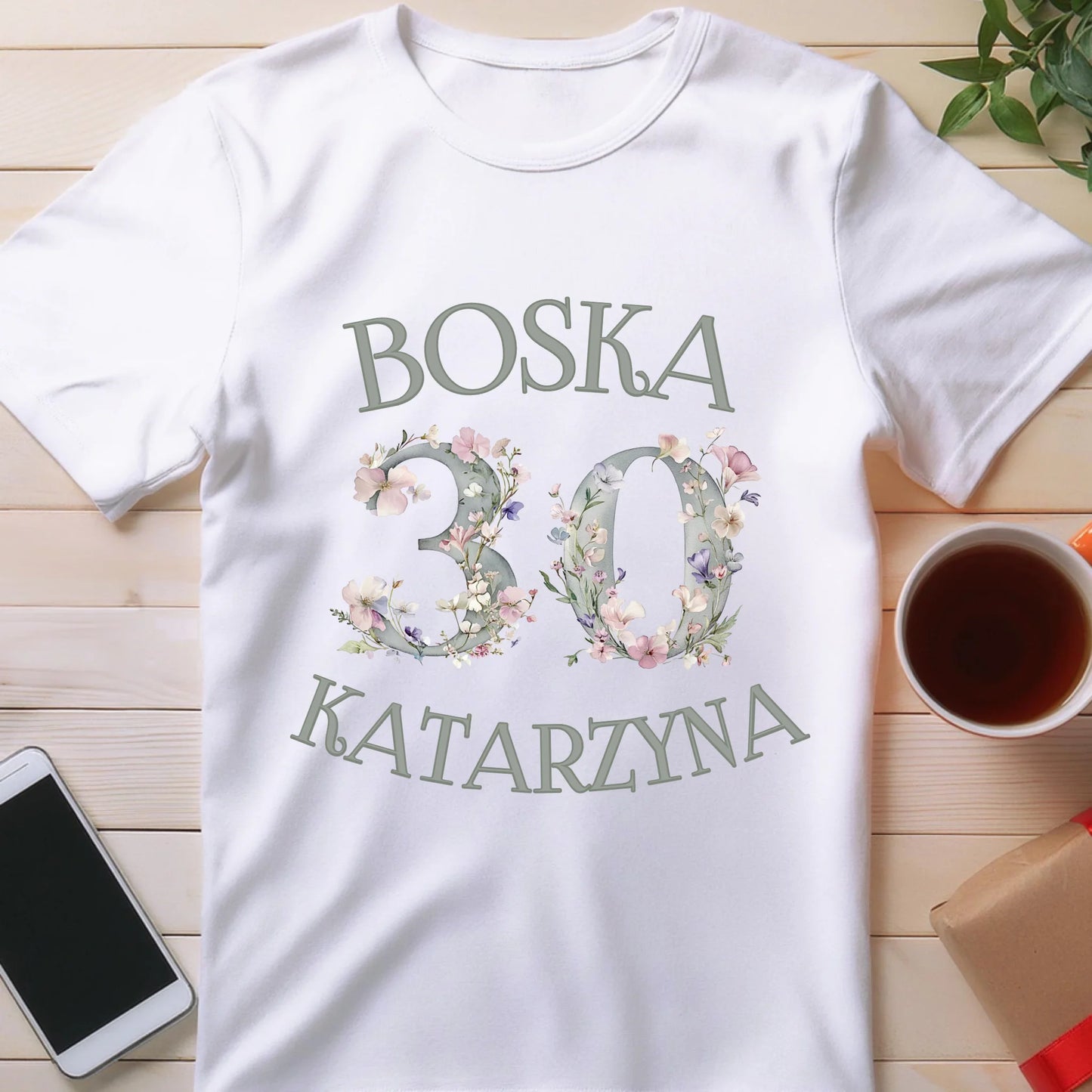 Koszulka personalizowana na urodziny - dowolna liczba #5011