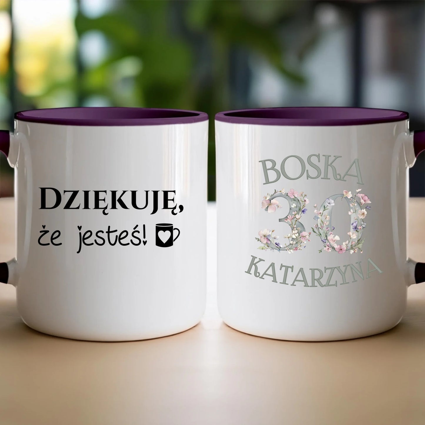 Kubek personalizowany na urodziny - dowolna liczba #5011