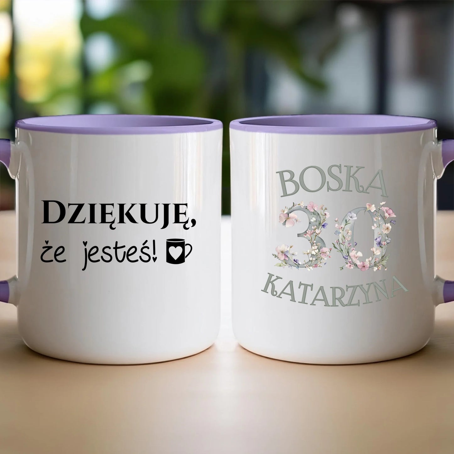 Kubek personalizowany na urodziny - dowolna liczba #5011