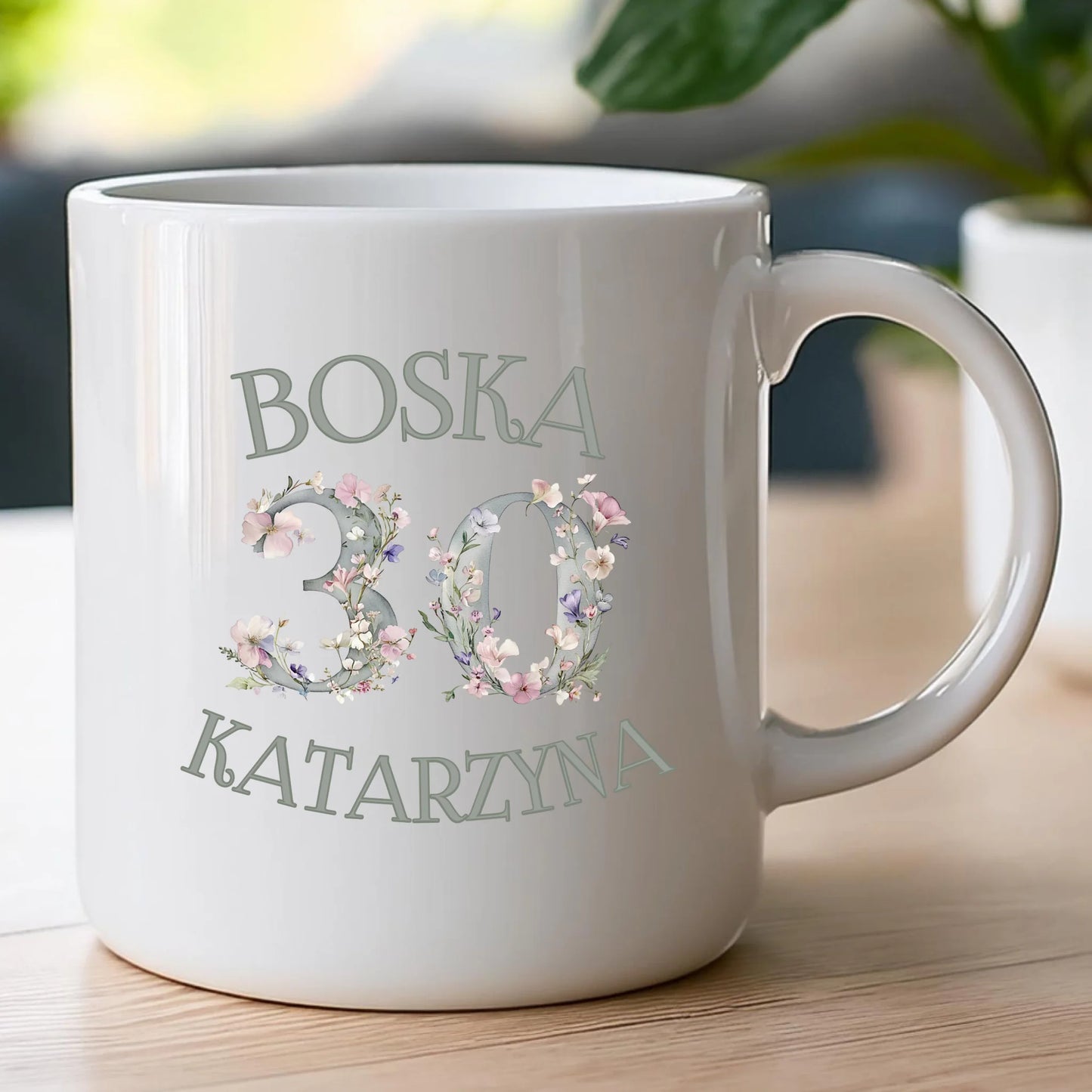 Kubek personalizowany na urodziny - dowolna liczba #5011