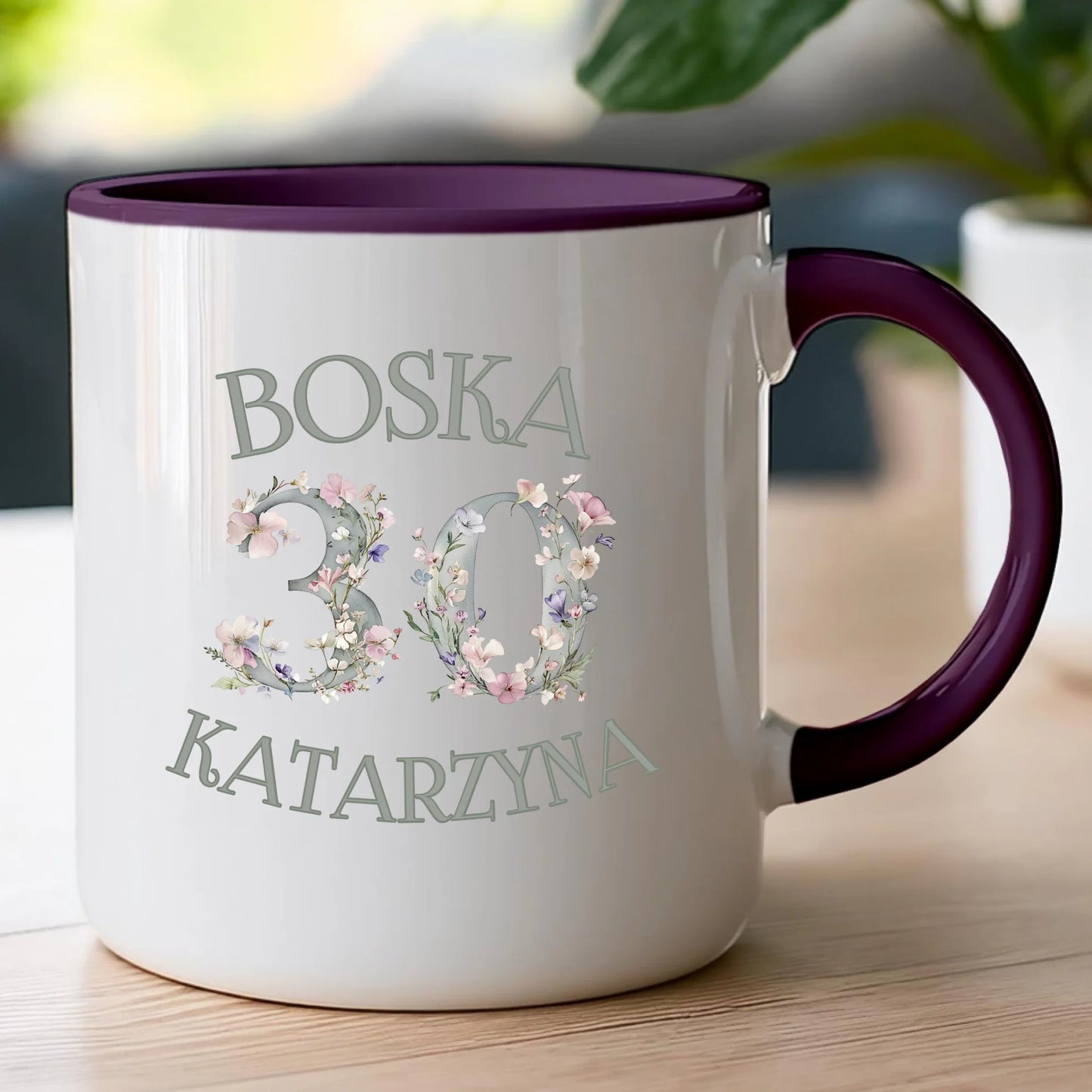 Kubek personalizowany na urodziny - dowolna liczba #5011