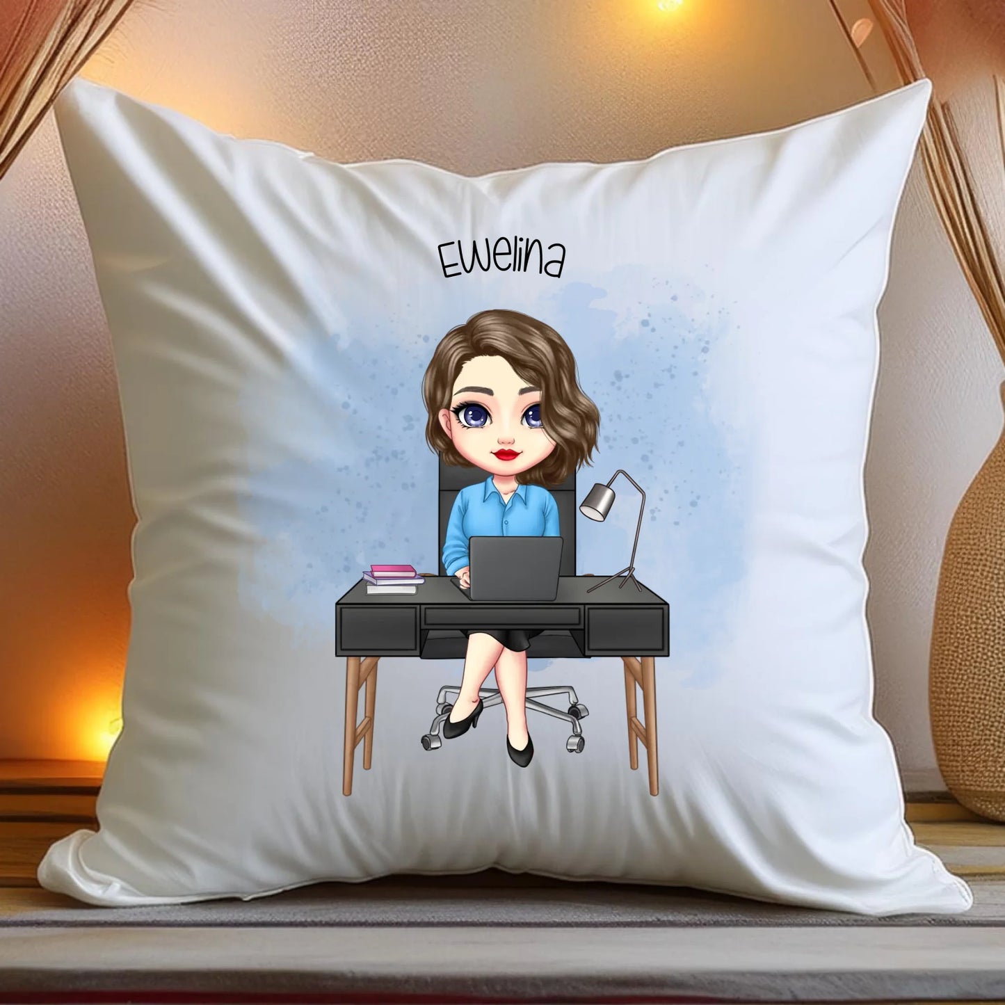 Poduszka personalizowana dla kobiety #514