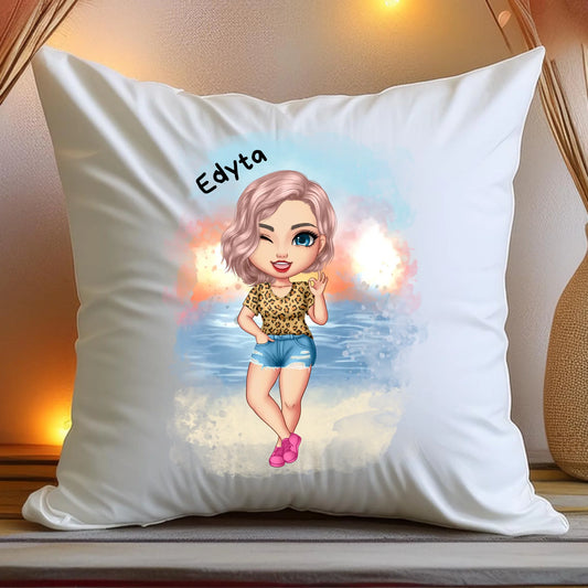 Poduszka personalizowana dla kobiety #522